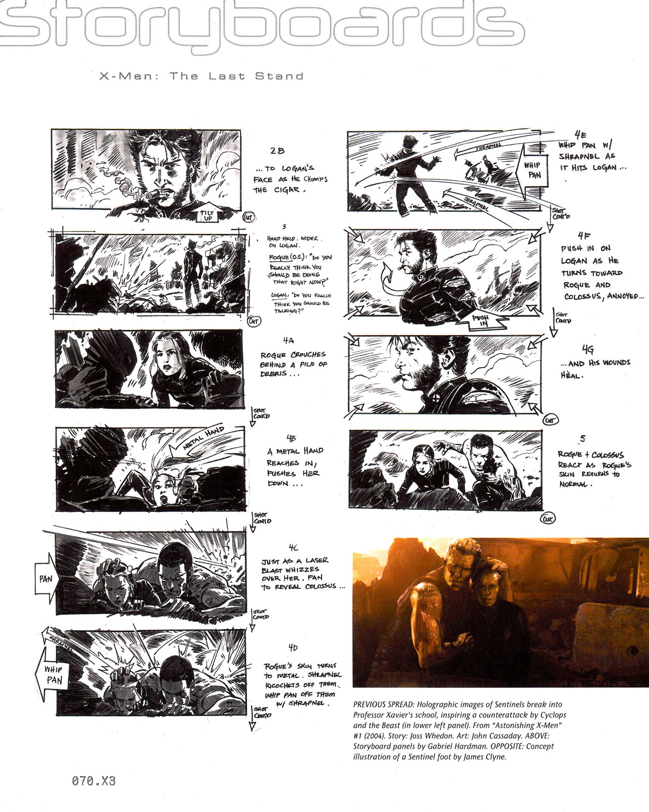 Read online The Art of X-Men: The Last Stand comic -  Issue # TPB - 64
