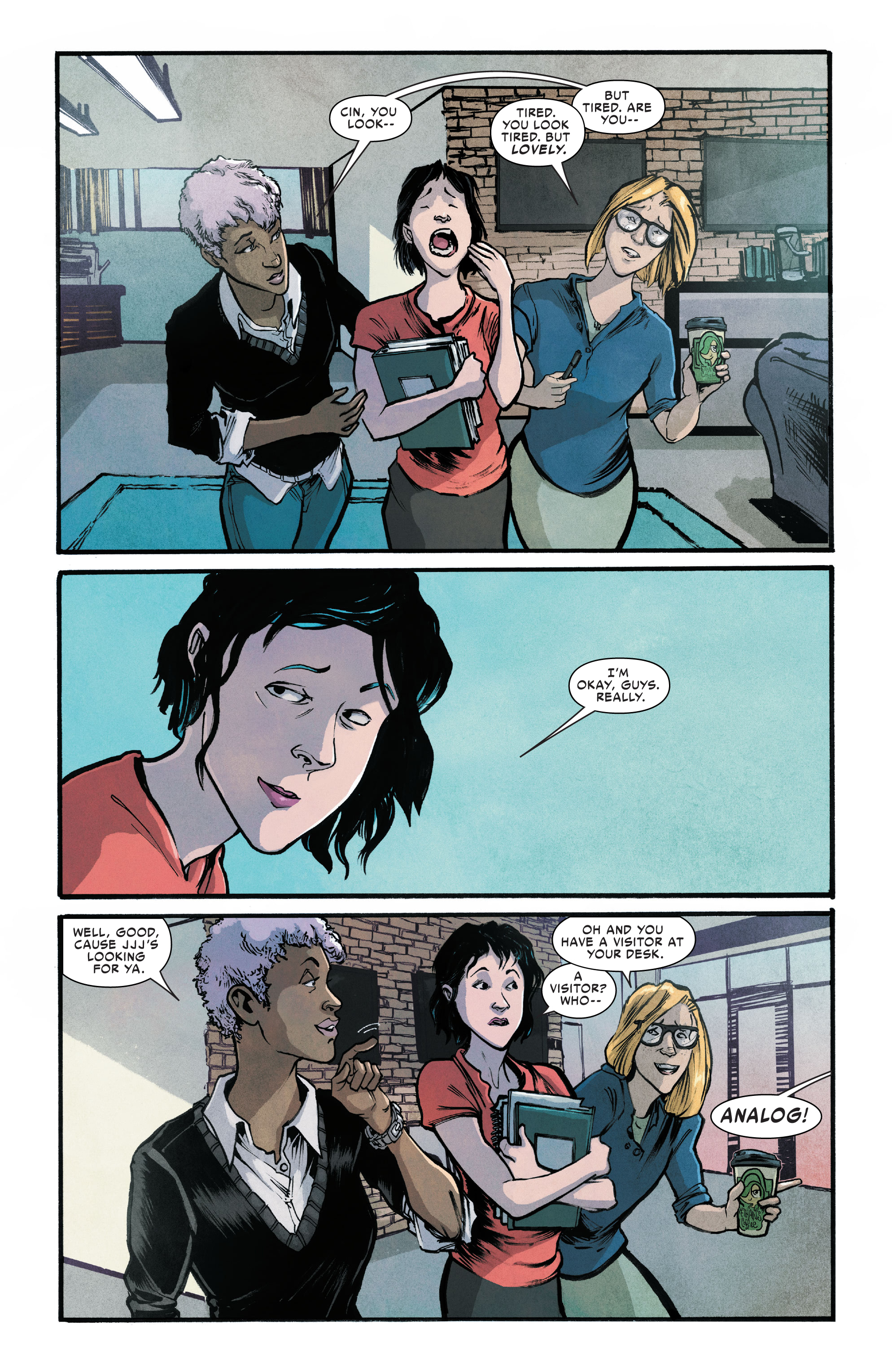 Read online Silk: Out of the Spider-Verse comic -  Issue # TPB 1 (Part 3) - 54