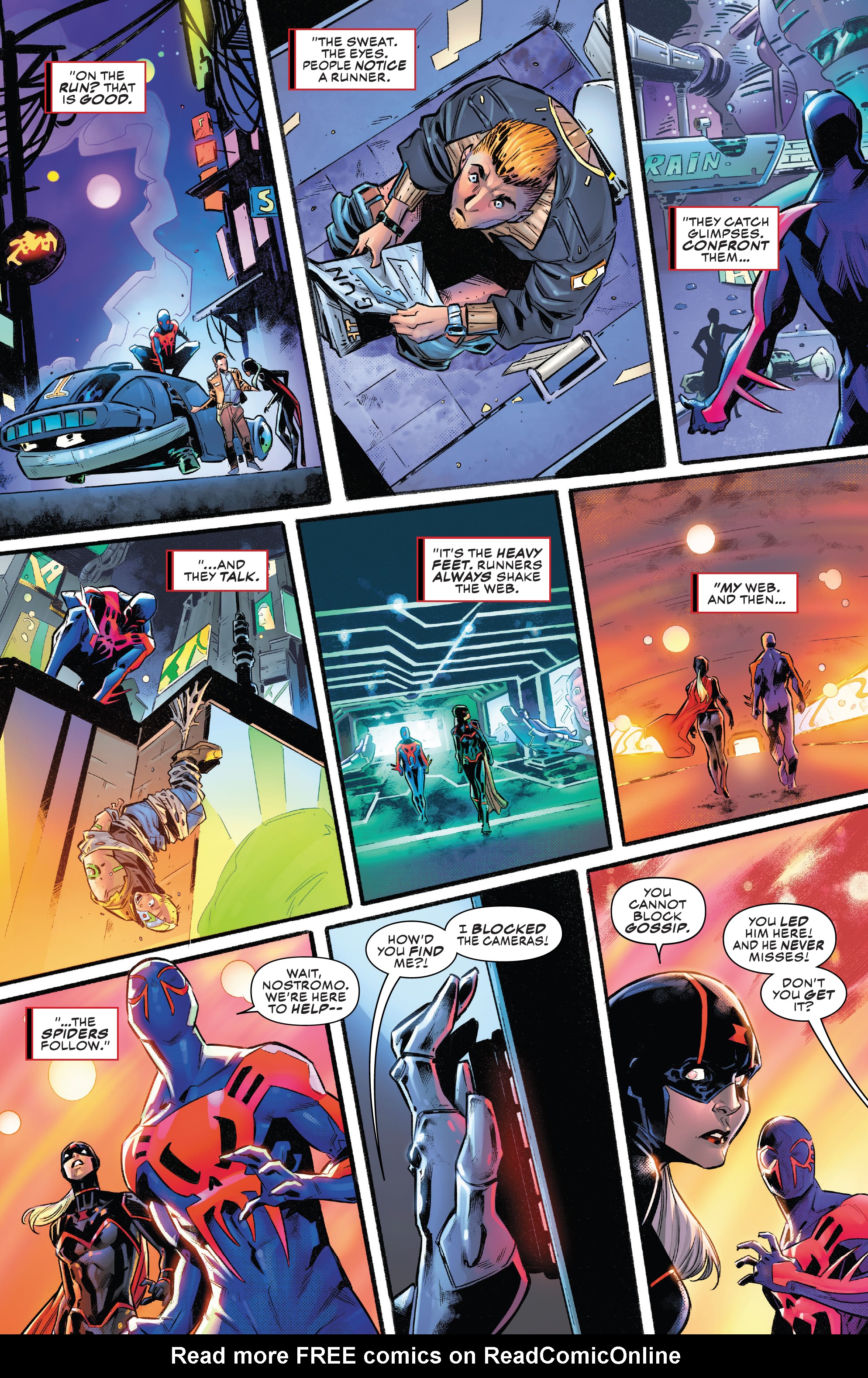 Read online Spider-Man 2099: Exodus comic -  Issue #4 - 5