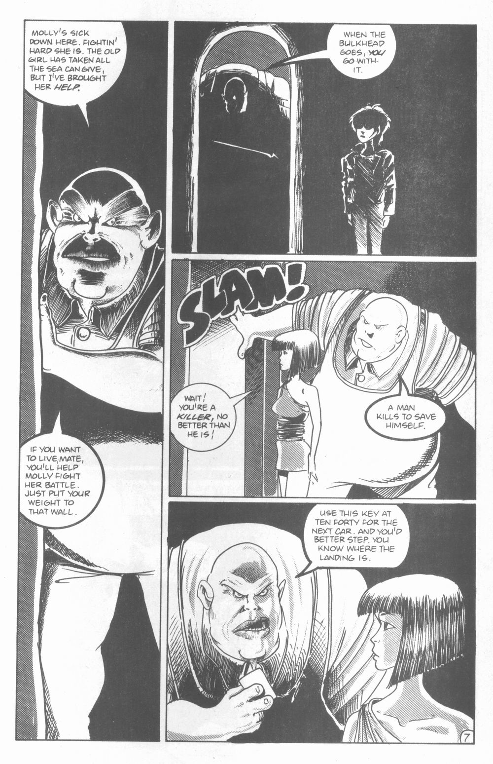 Read online Logan's Run (1990) comic -  Issue #3 - 9