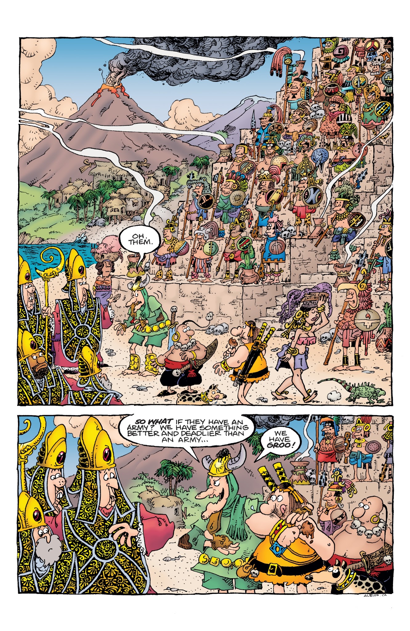 Read online Groo: Play of the Gods comic -  Issue #2 - 16