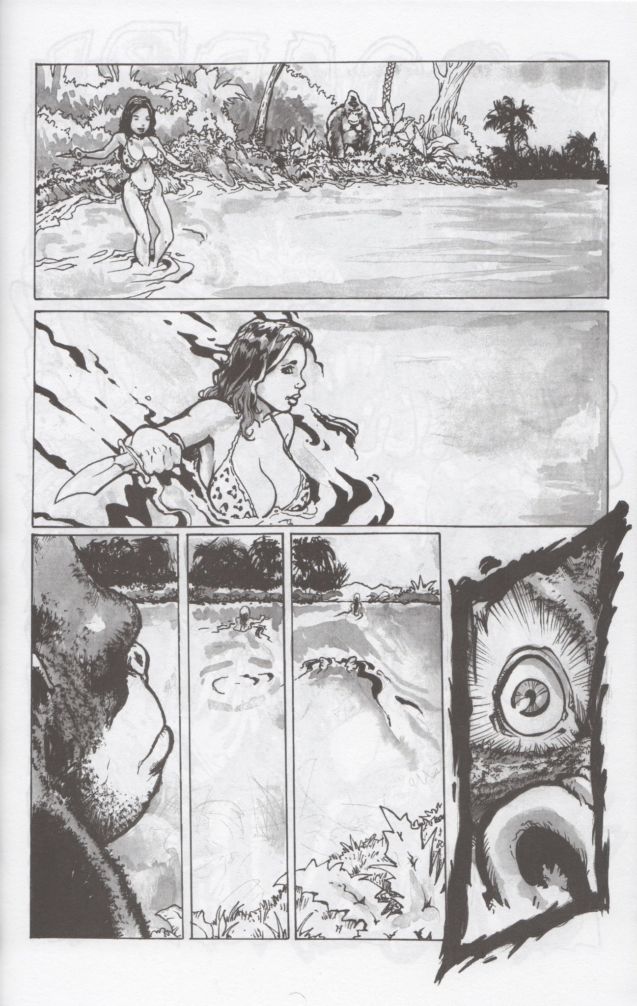 Read online Cavewoman: Raptor comic -  Issue #1 - 8