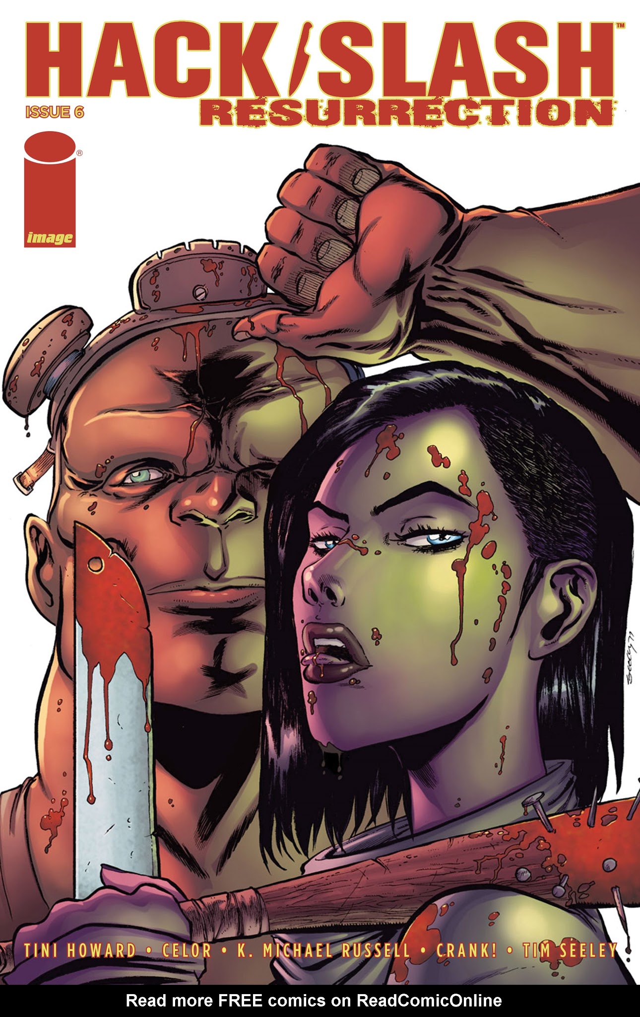 Read online Hack/Slash: Resurrection comic -  Issue #6 - 1