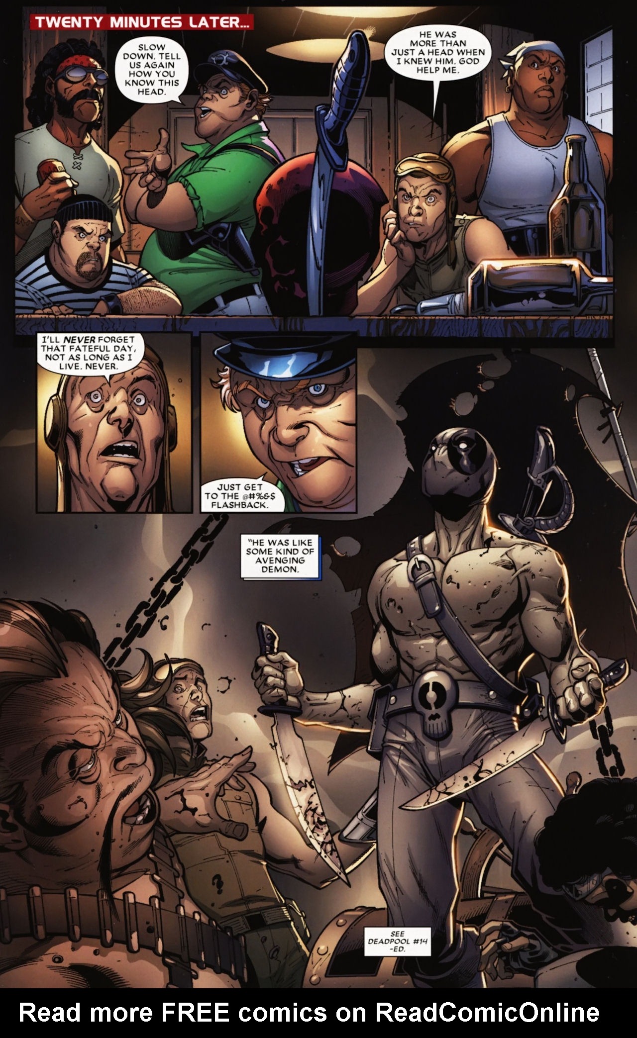 Read online Prelude to Deadpool Corps comic -  Issue #4 - 4