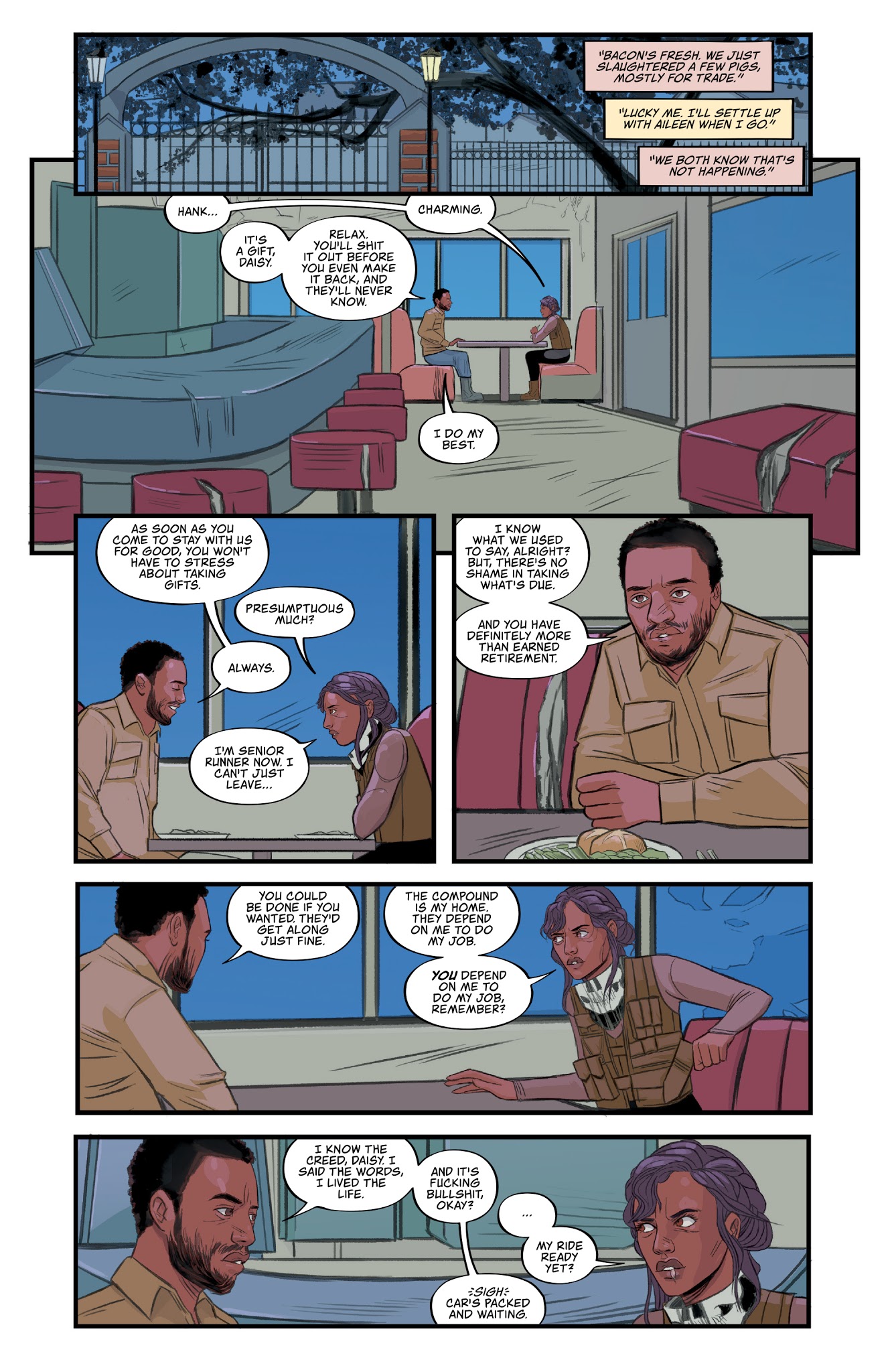 Read online The Wilds comic -  Issue #1 - 5