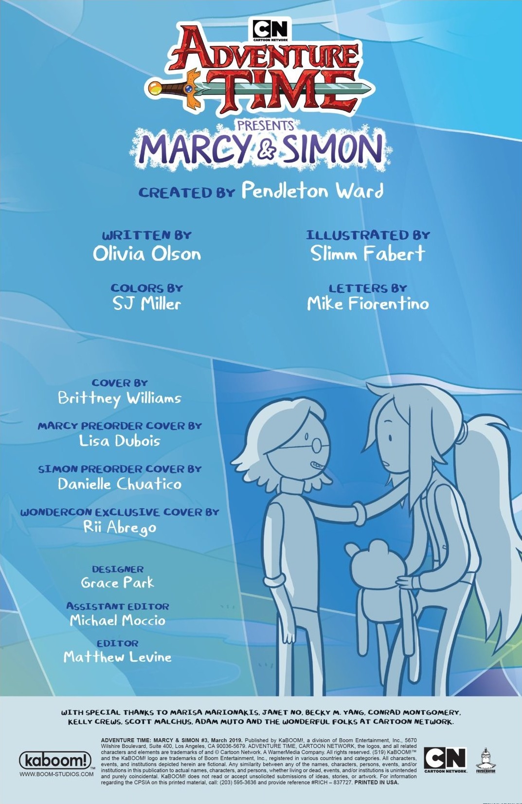 Read online Adventure Time: Marcy & Simon comic -  Issue #3 - 2