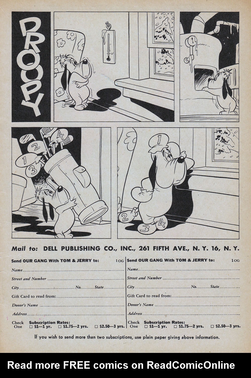 Read online Our Gang with Tom & Jerry comic -  Issue #54 - 51