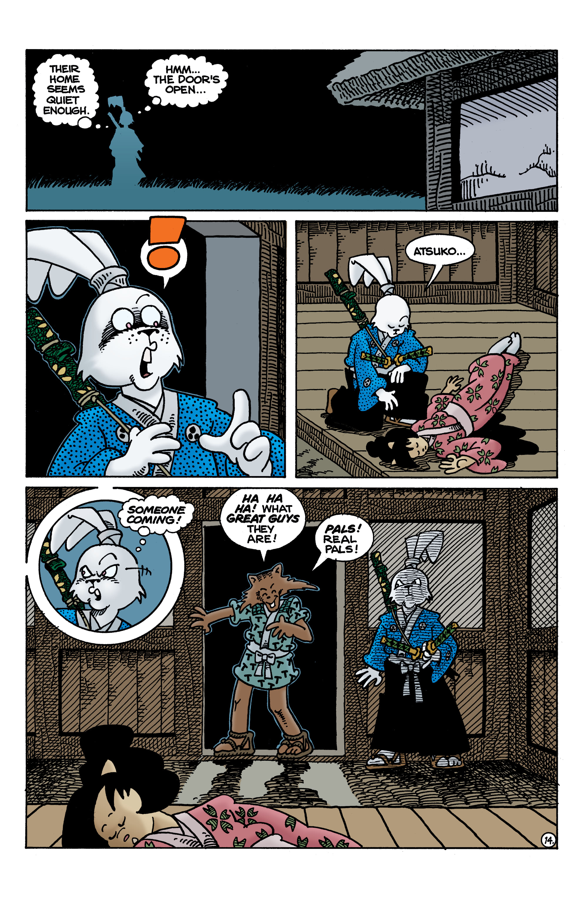 Read online Usagi Yojimbo: Lone Goat and Kid comic -  Issue #1 - 16