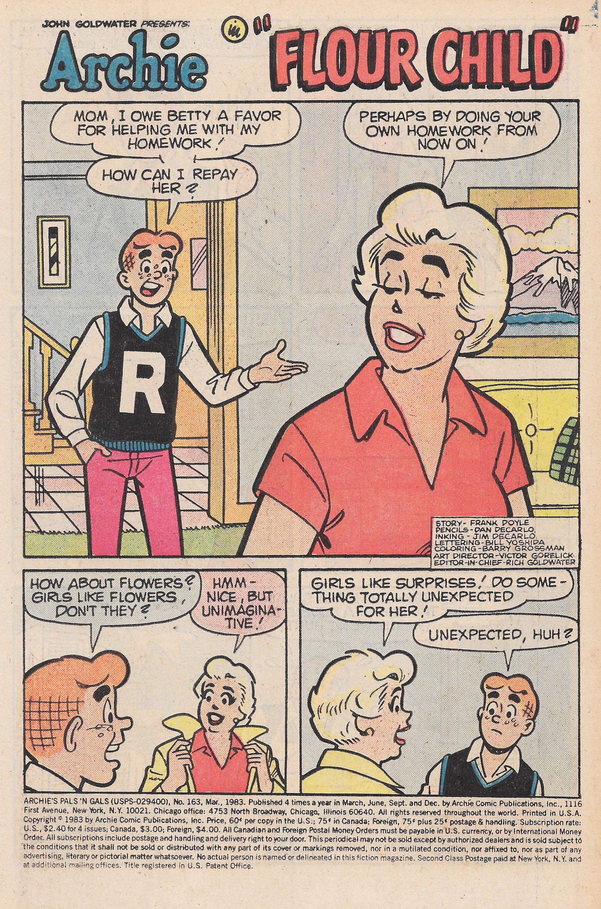 Read online Archie's Pals 'N' Gals (1952) comic -  Issue #163 - 3