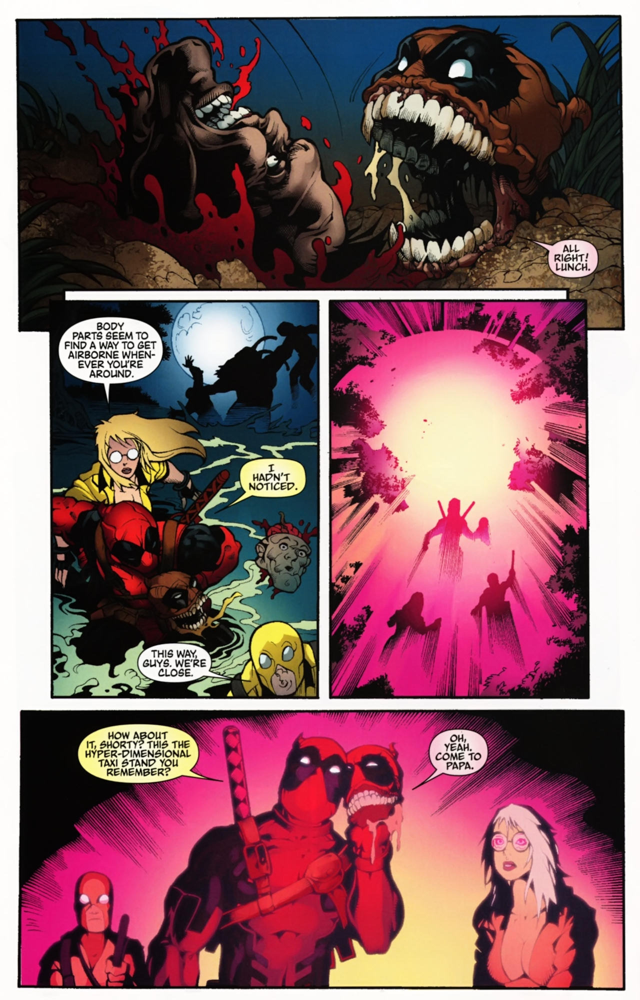 Read online Deadpool: Merc With a Mouth comic -  Issue #6 - 32