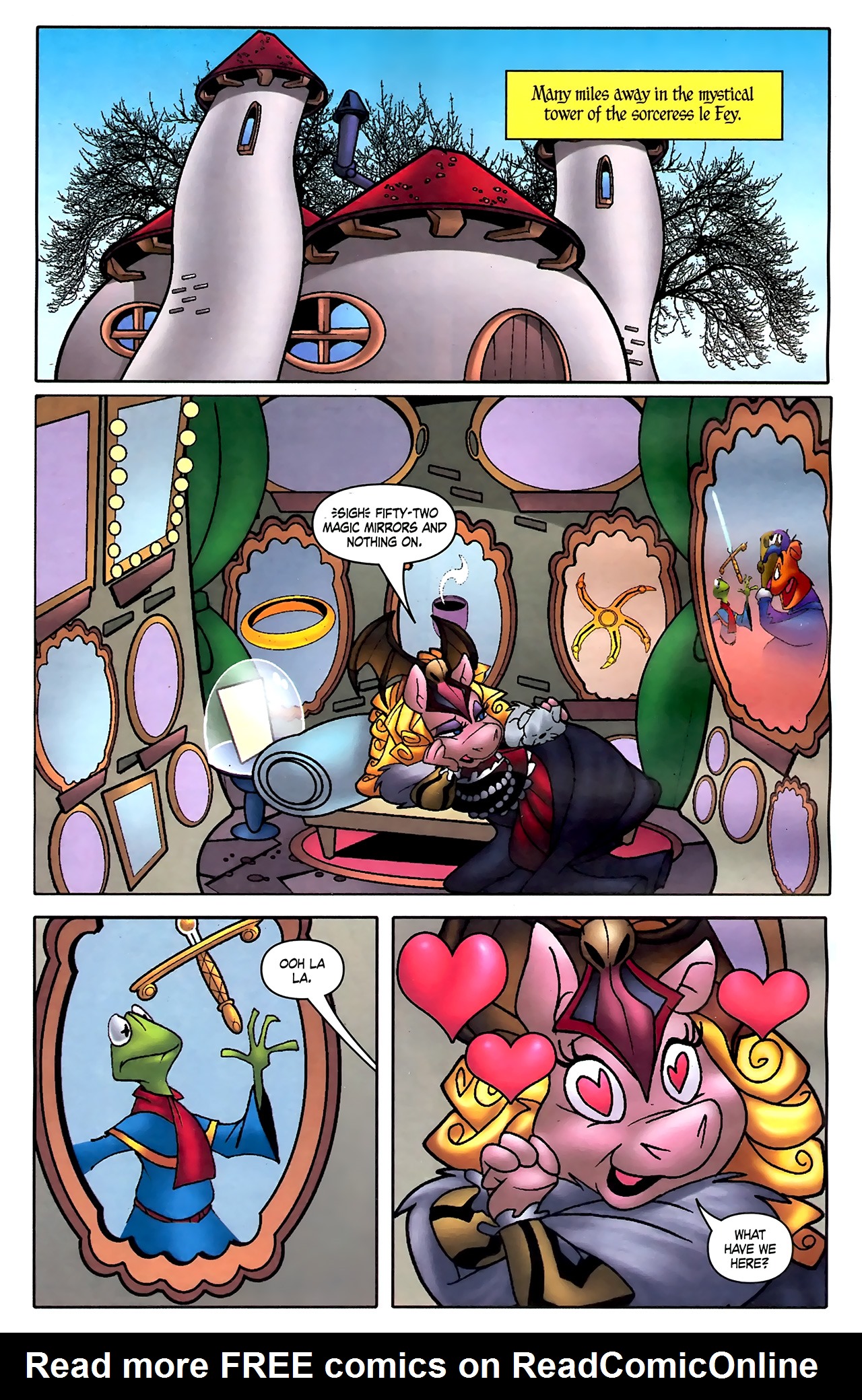 Read online Muppet King Arthur comic -  Issue #1 - 14