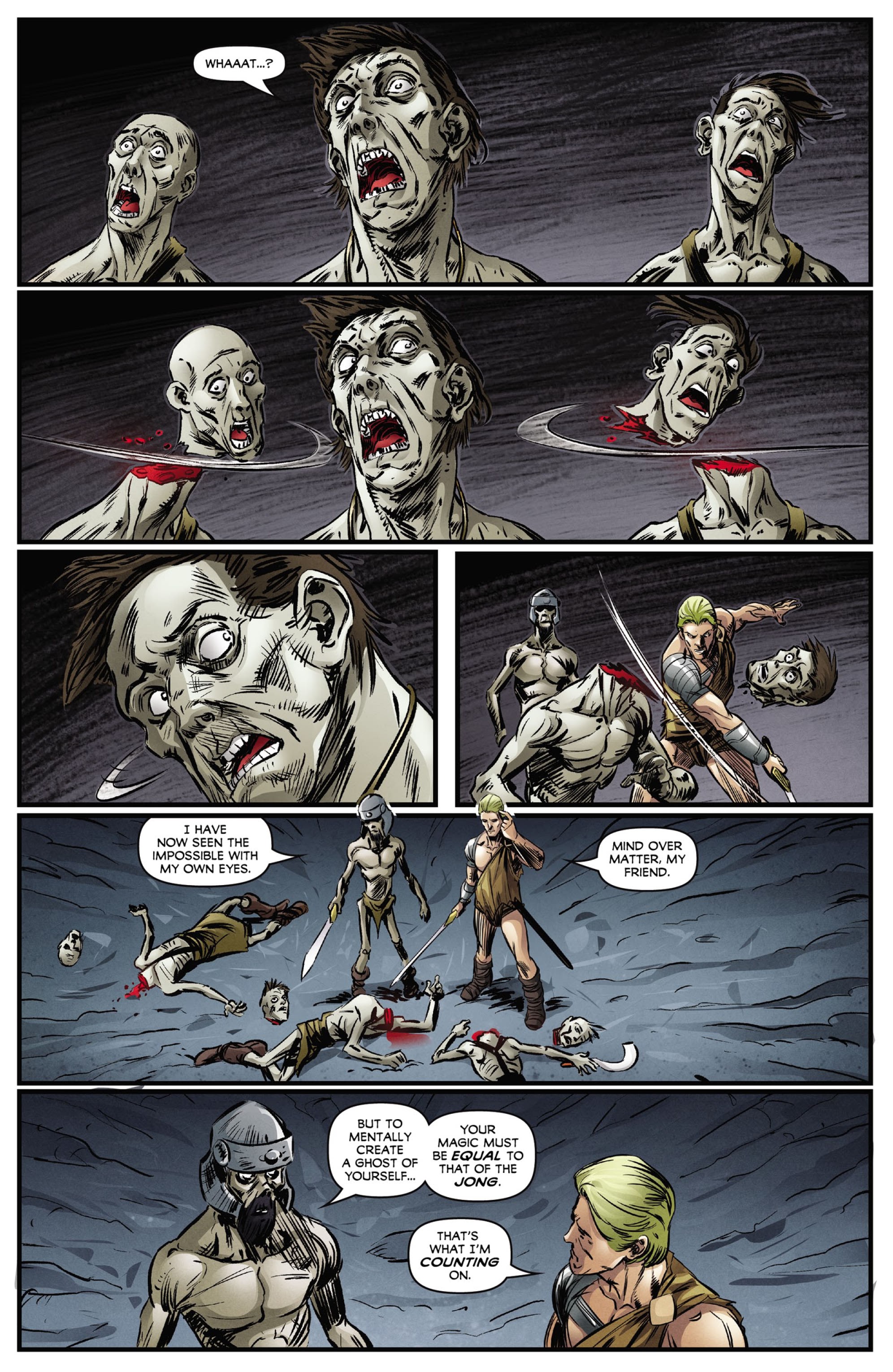 Read online ERB Carson of Venus: Realm of the Dead comic -  Issue #3 - 4
