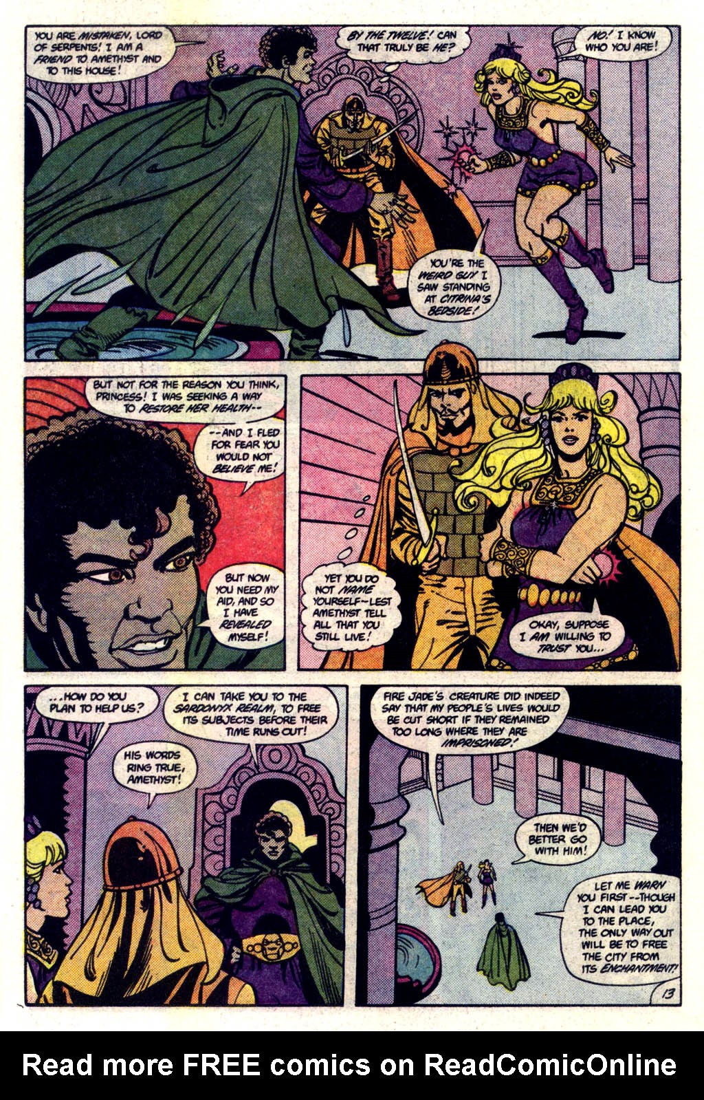 Read online Amethyst (1985) comic -  Issue #6 - 14