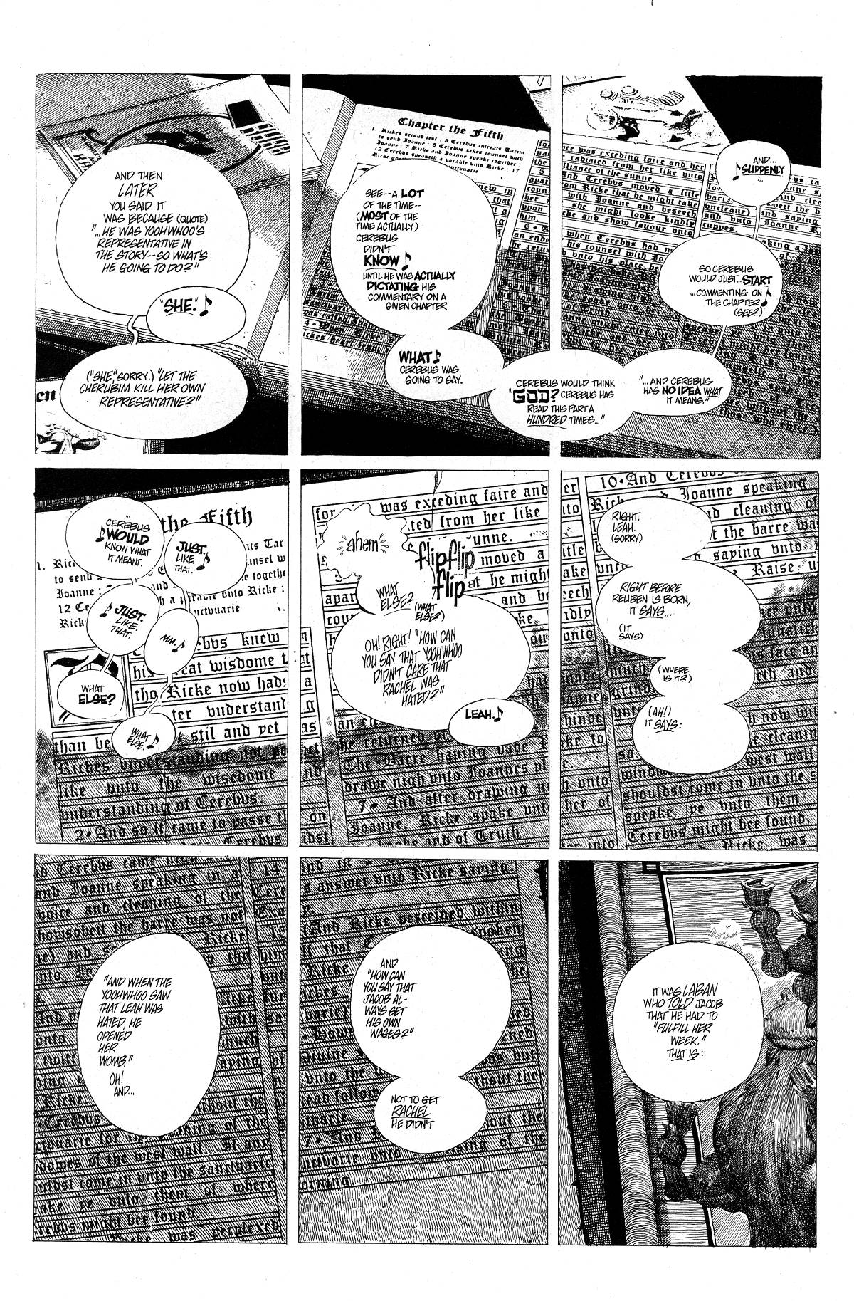 Read online Cerebus comic -  Issue #288 - 10