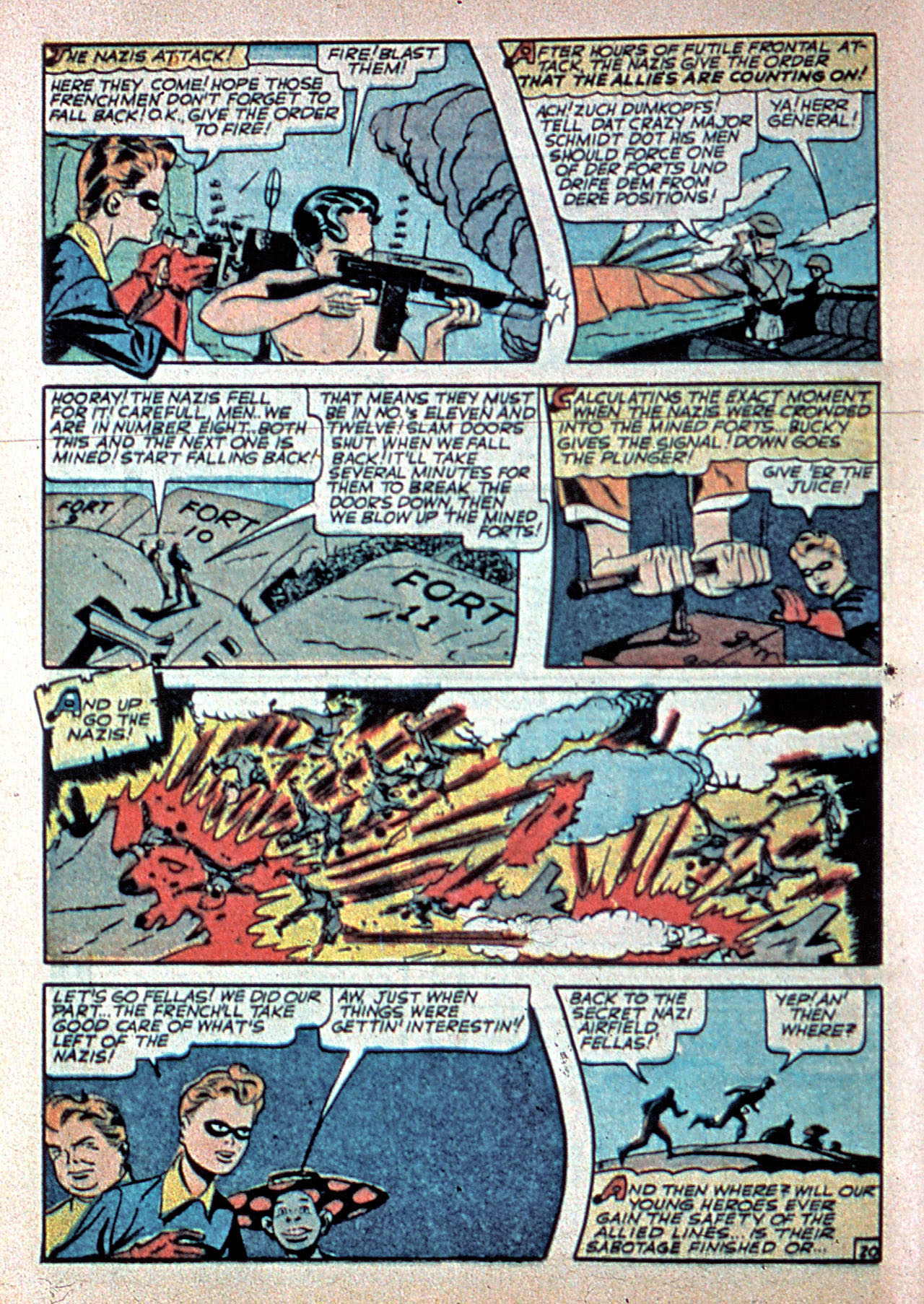 Read online Young Allies Comics comic -  Issue #11 - 83