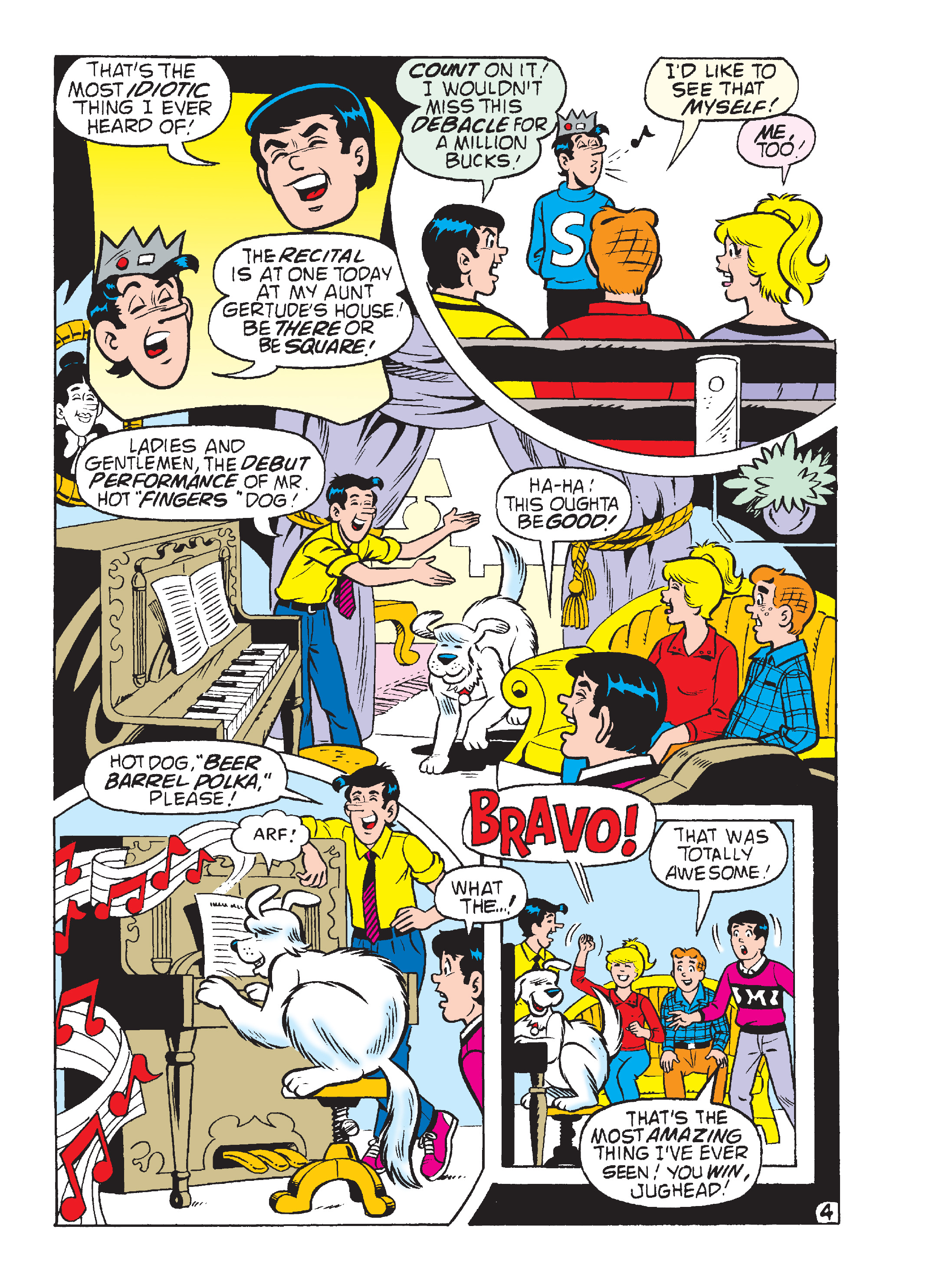 Read online Jughead and Archie Double Digest comic -  Issue #21 - 129