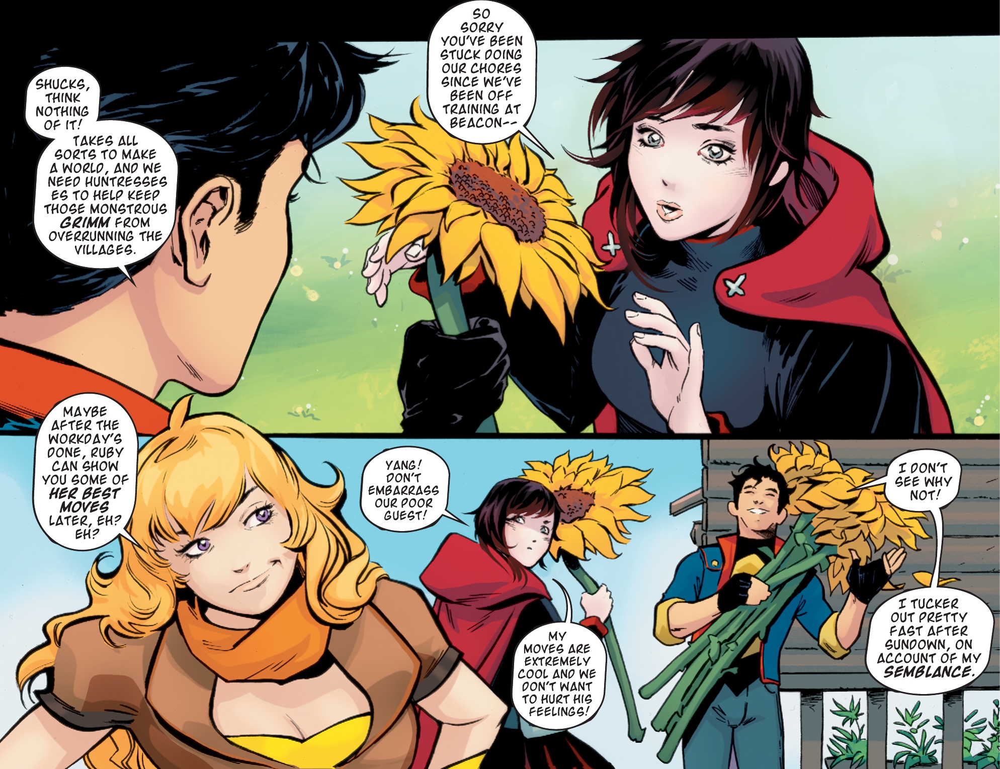Read online RWBY/Justice League comic -  Issue #1 - 8