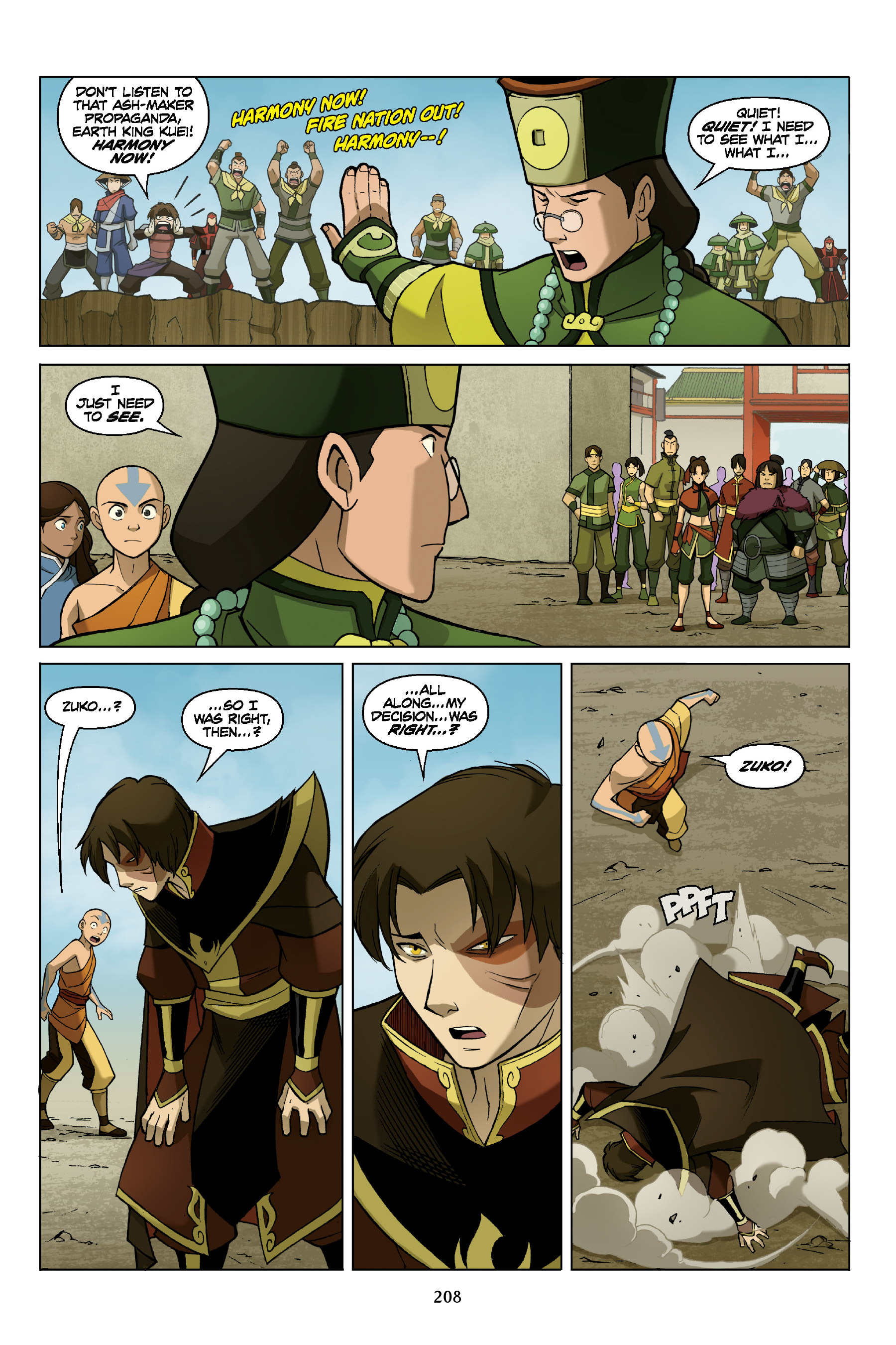 Read online Nickelodeon Avatar: The Last Airbender - The Promise comic -  Issue # _TPB Omnibus (Part 3) - 8