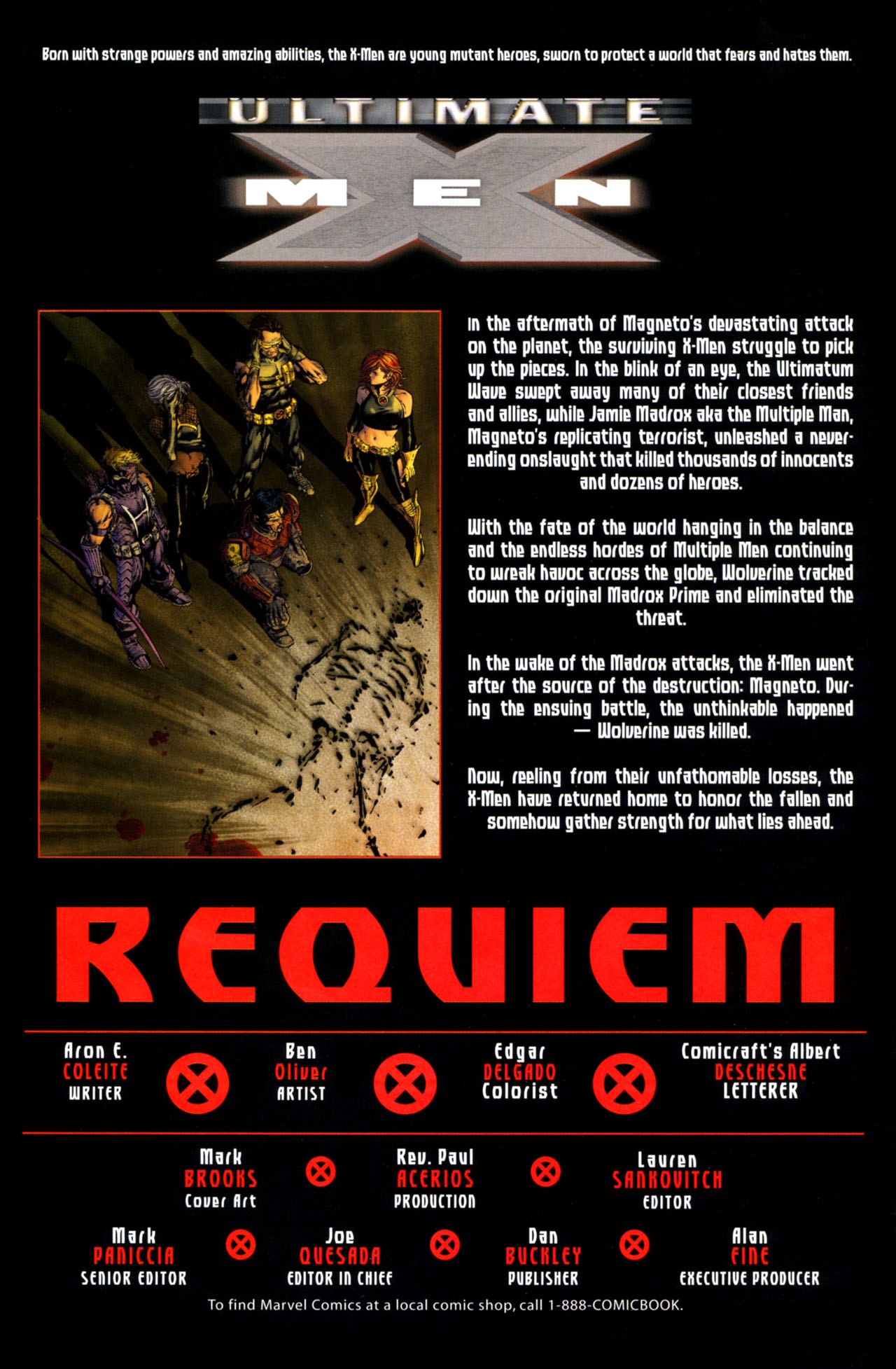 Read online Ultimatum: X-Men Requiem comic -  Issue # Full - 3