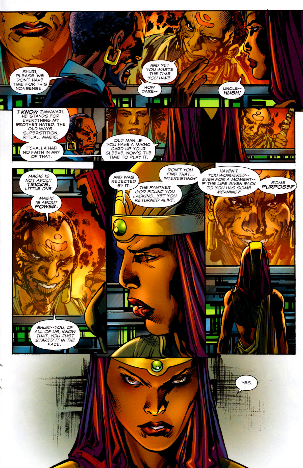 Read online Black Panther (2009) comic -  Issue #5 - 21