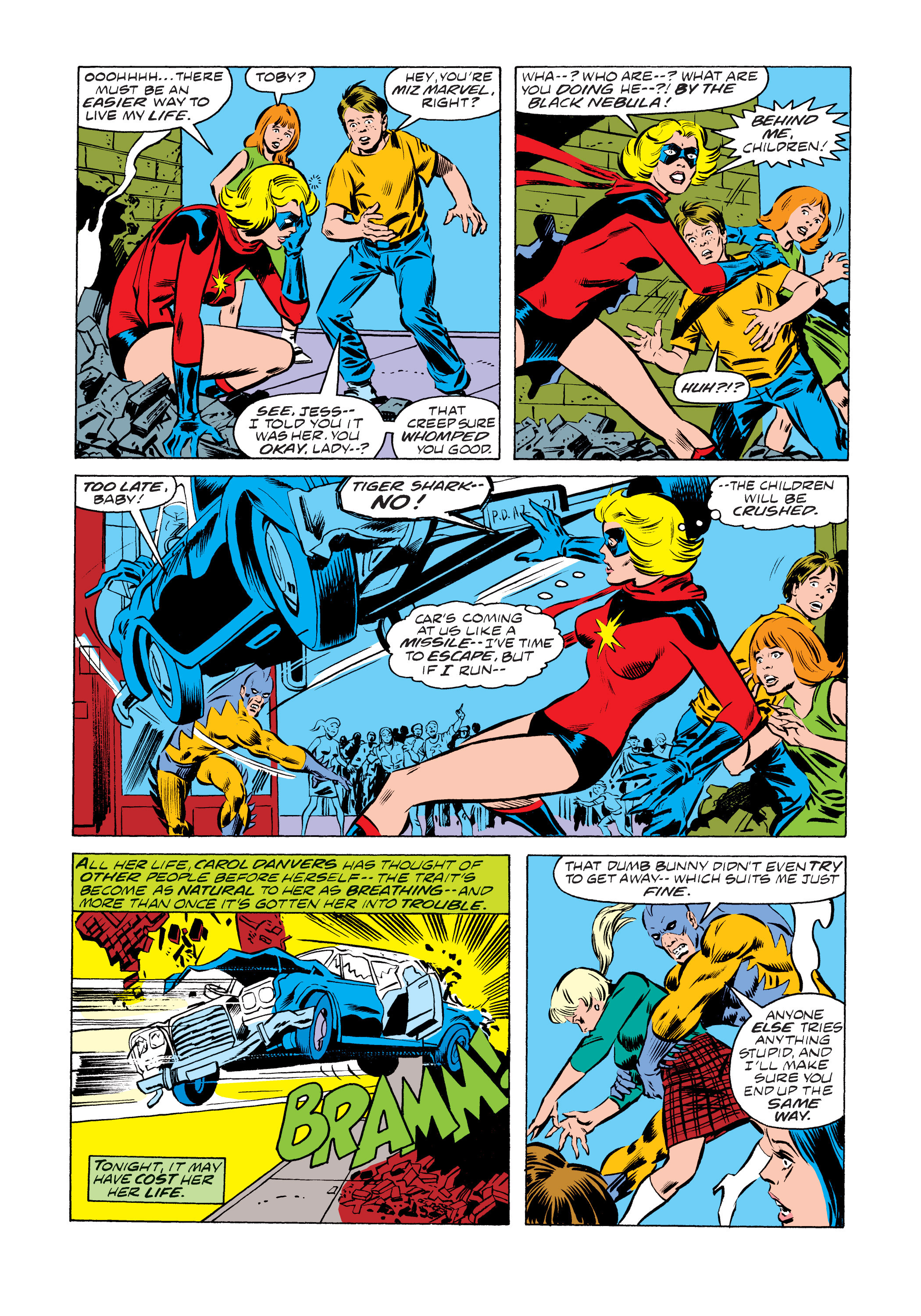 Read online Ms. Marvel (1977) comic -  Issue #15 - 17