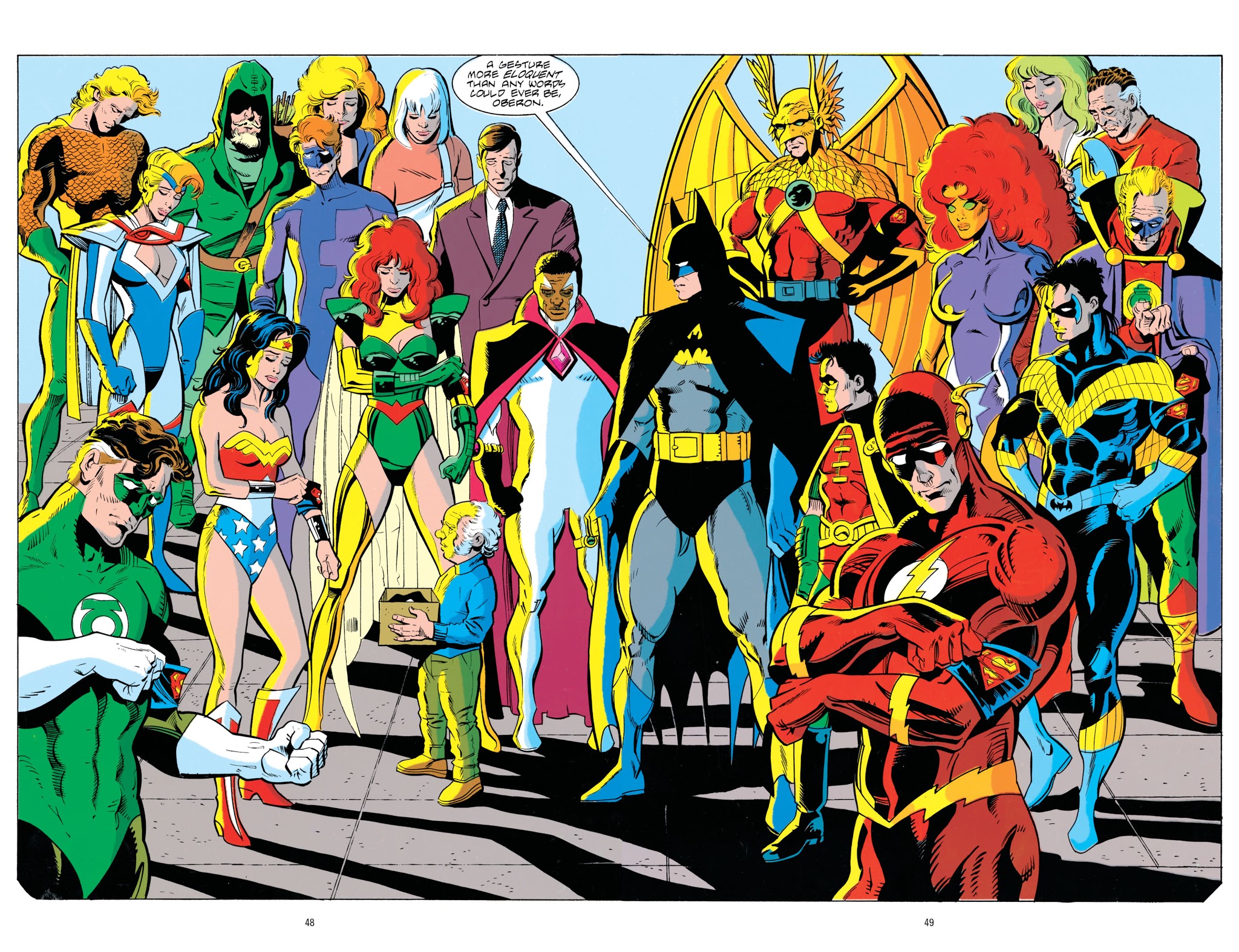 Read online Superman: Funeral For A Friend comic -  Issue # TPB - 46