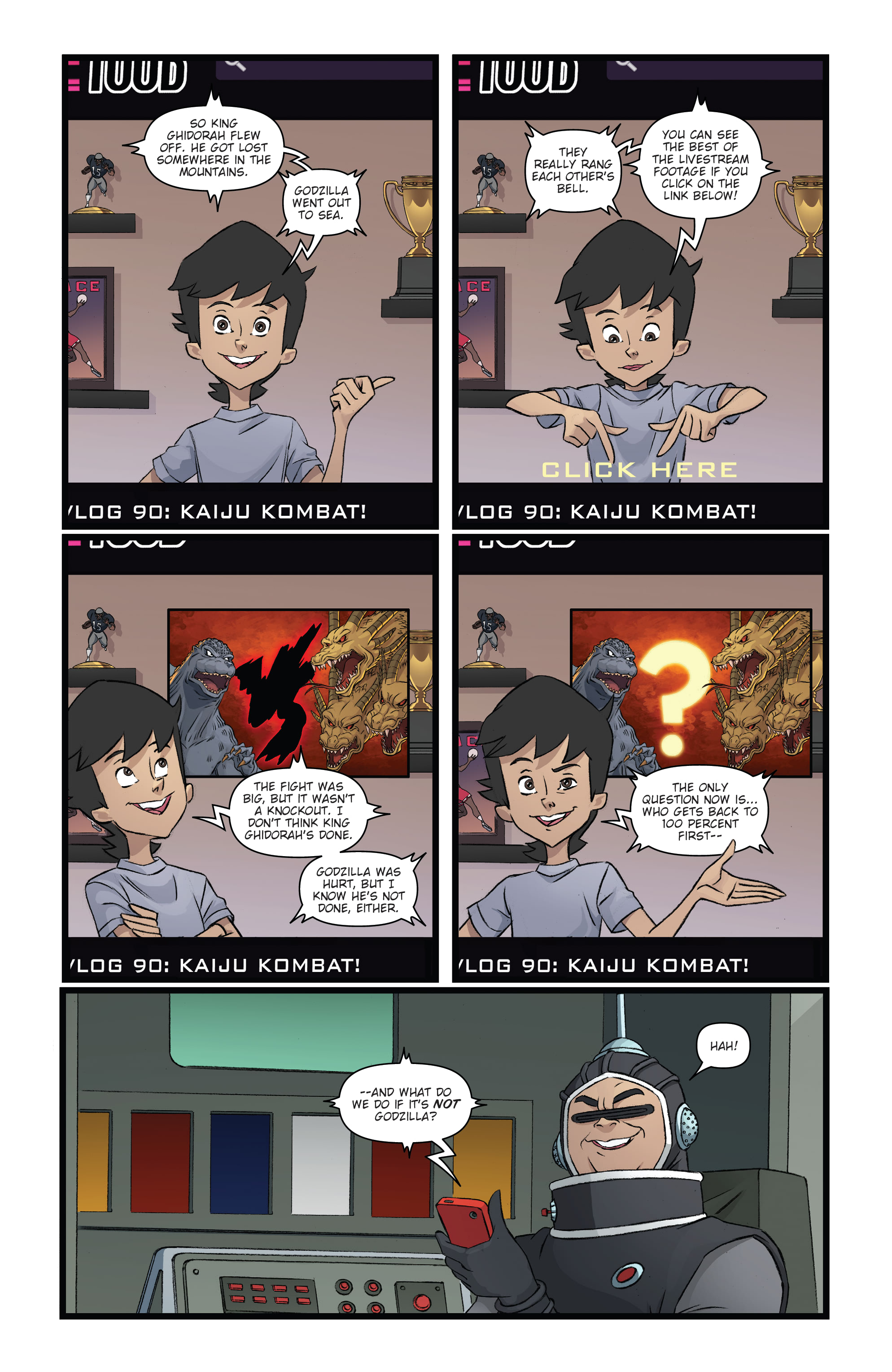 Read online Godzilla: Monsters & Protectors - All Hail the King! comic -  Issue #3 - 20