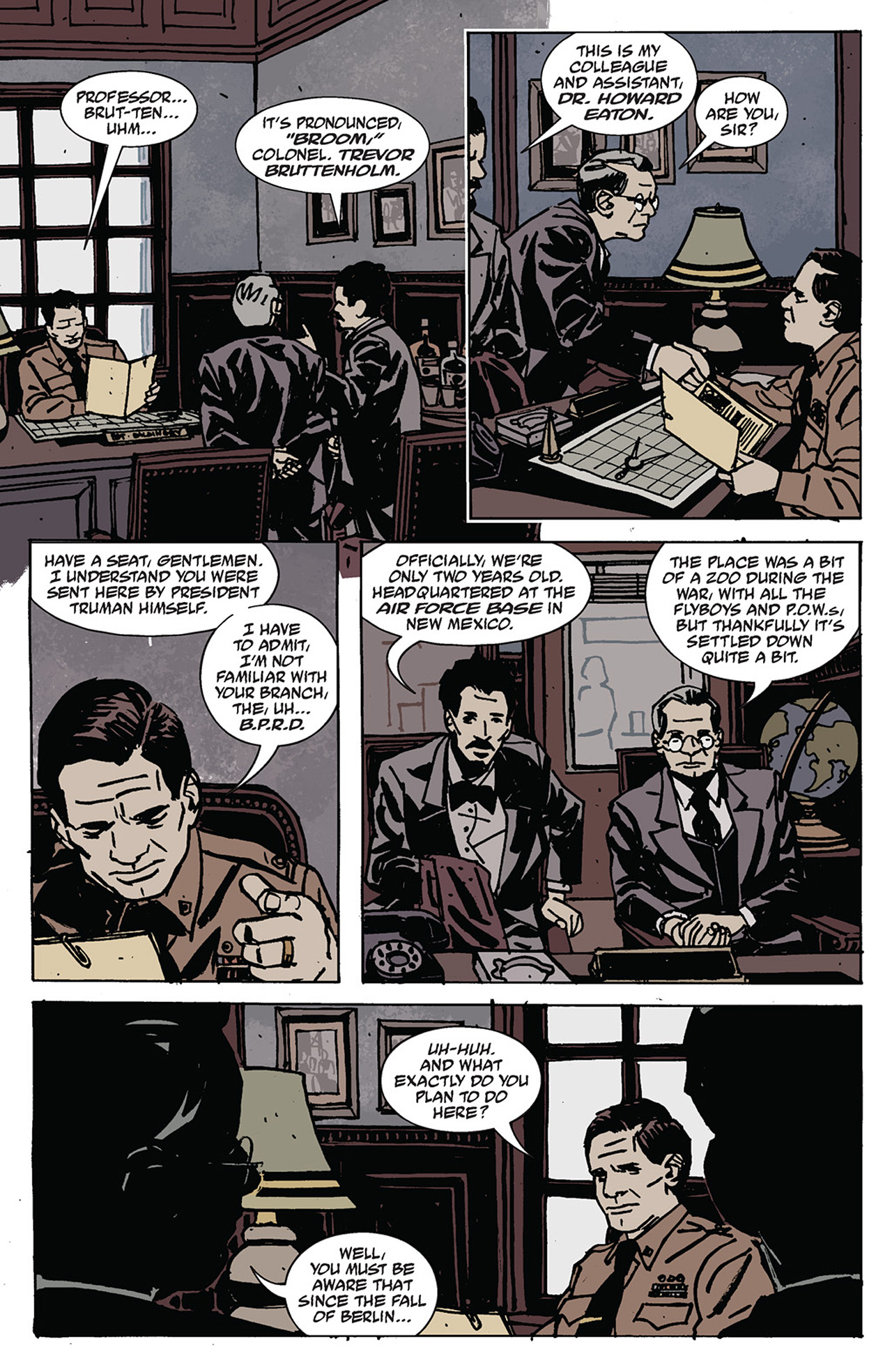 Read online B.P.R.D.: 1946 comic -  Issue #1 - 9