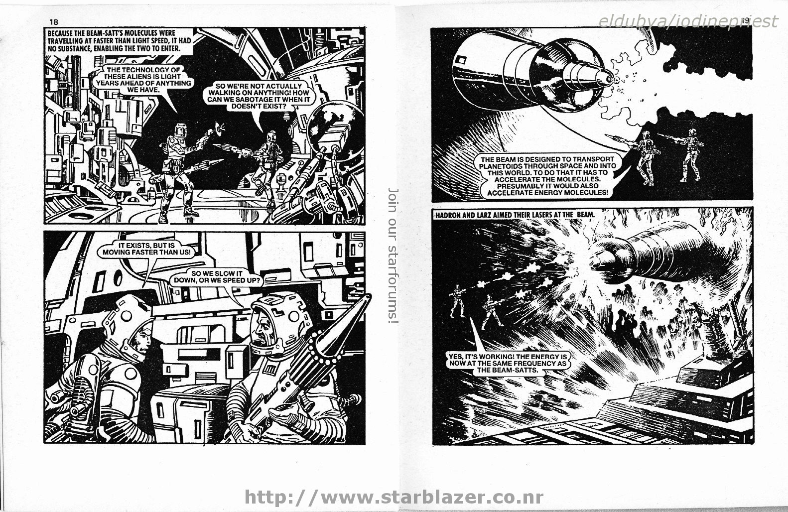 Read online Starblazer comic -  Issue #185 - 11