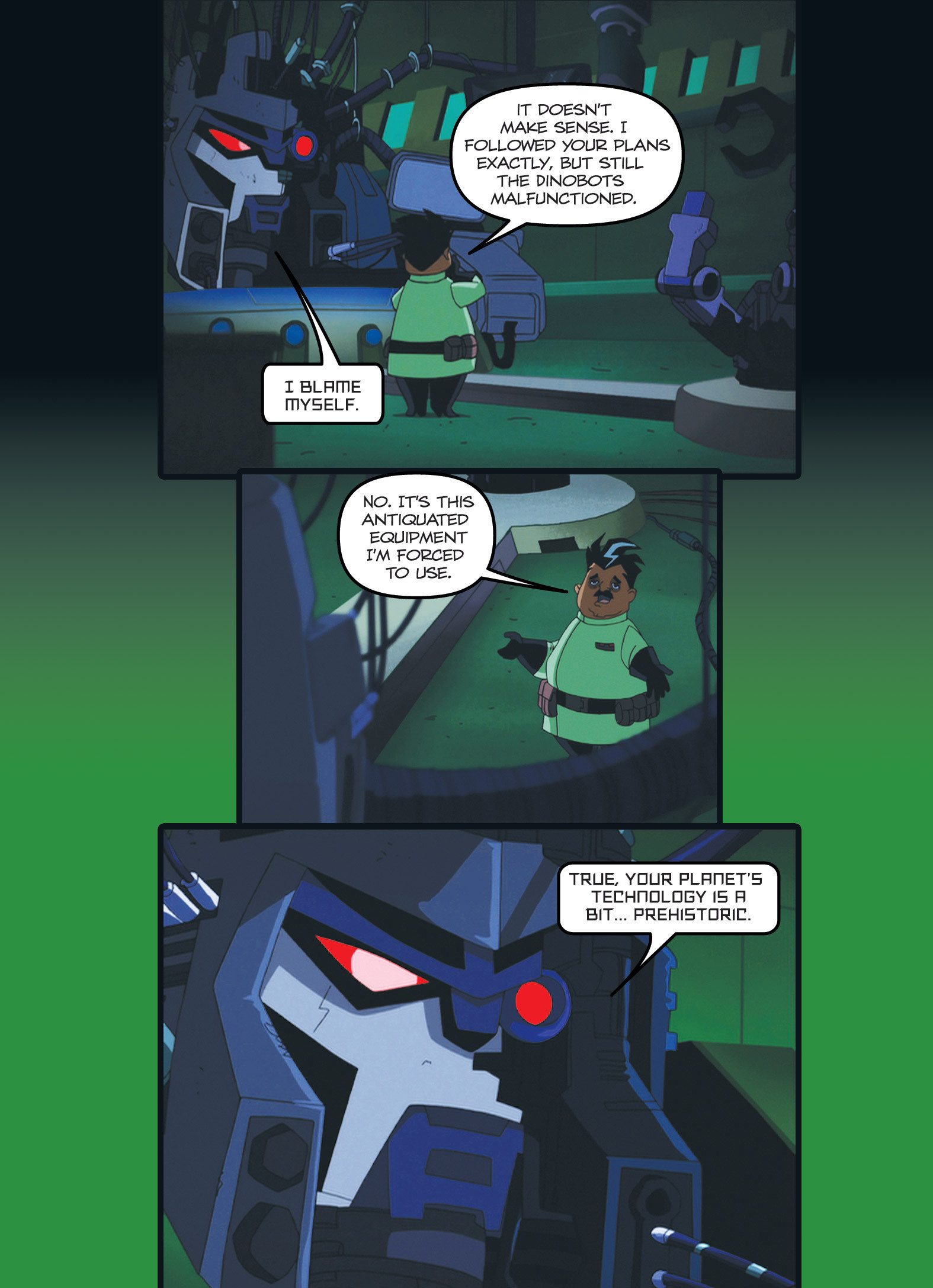 Read online Transformers Animated comic -  Issue #2 - 99