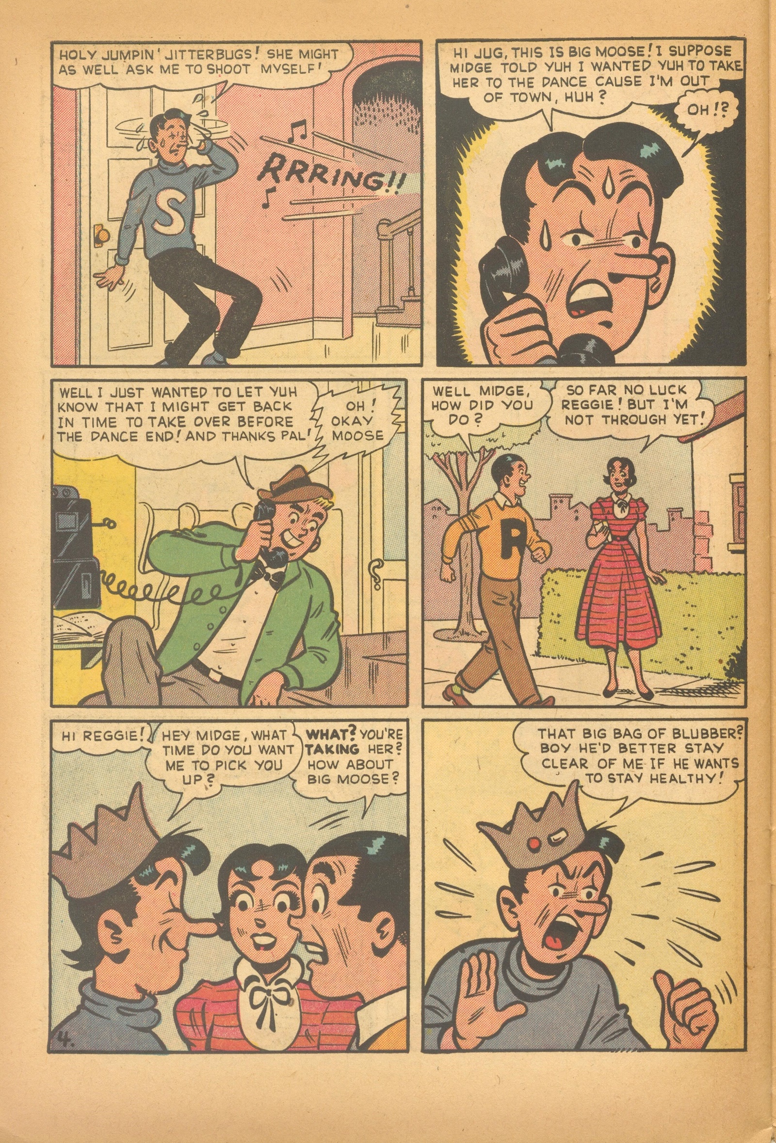 Read online Archie's Rival Reggie comic -  Issue #8 - 30