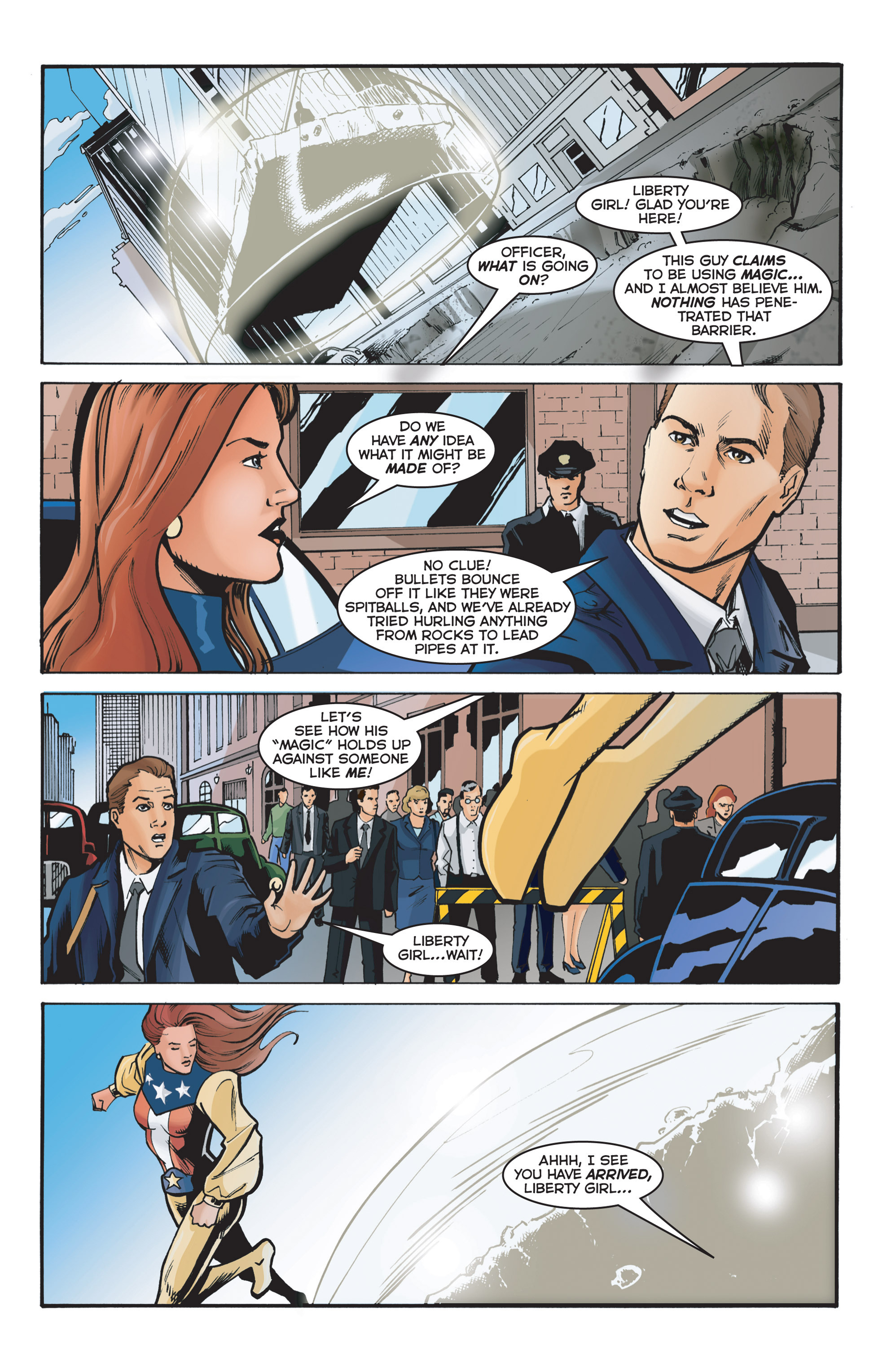 Read online Liberty Comics comic -  Issue #7 - 20