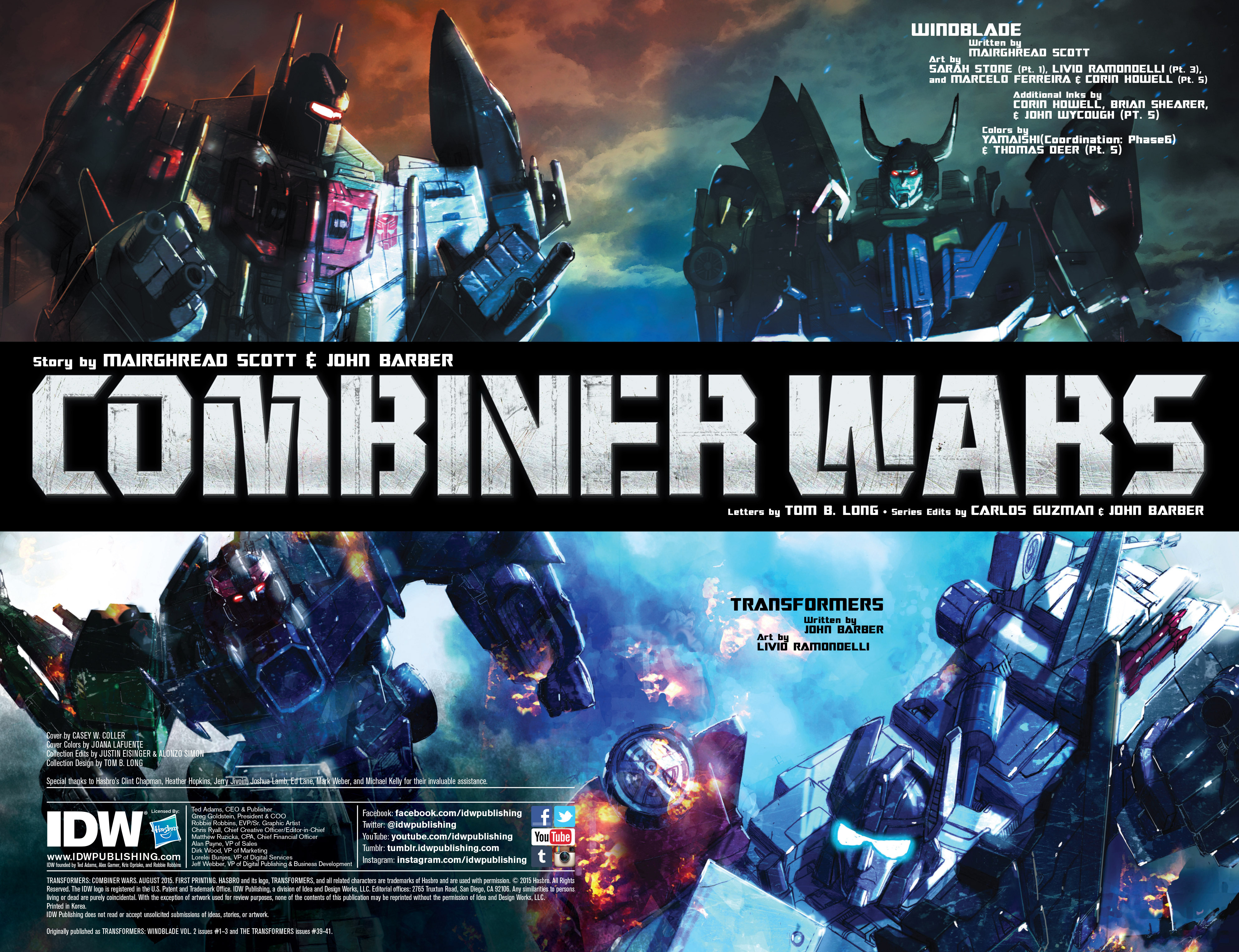 Read online Transformers: Combiner Wars comic -  Issue # TPB - 3