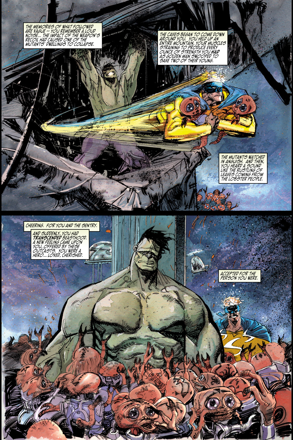 Read online Sentry/Hulk comic -  Issue # Full - 12