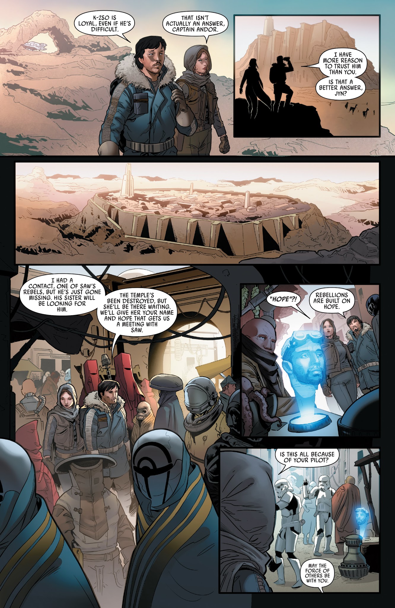 Read online Star Wars: Rogue One Adaptation comic -  Issue # _TPB - 42