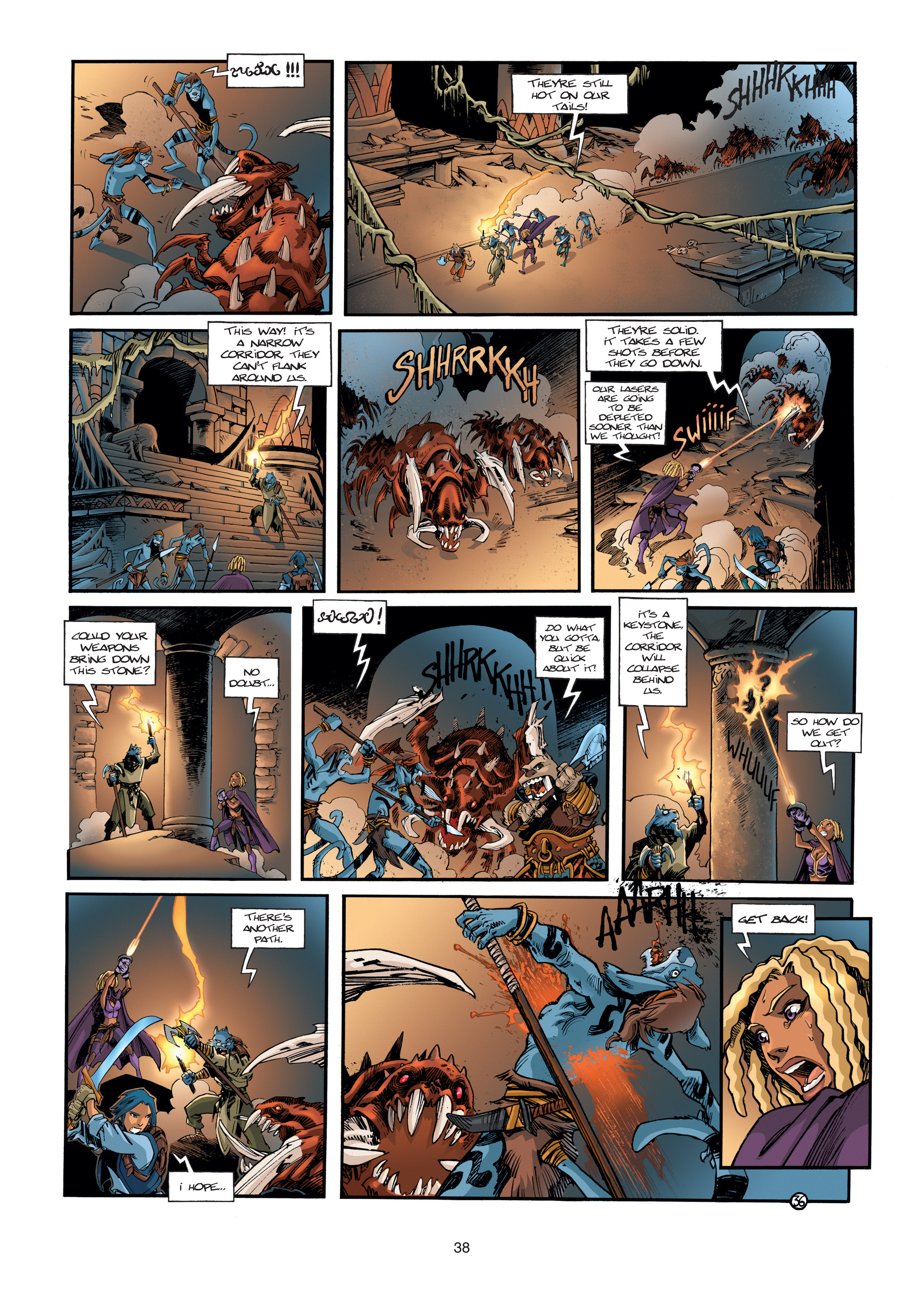 Read online Ythaq comic -  Issue #3 - 38