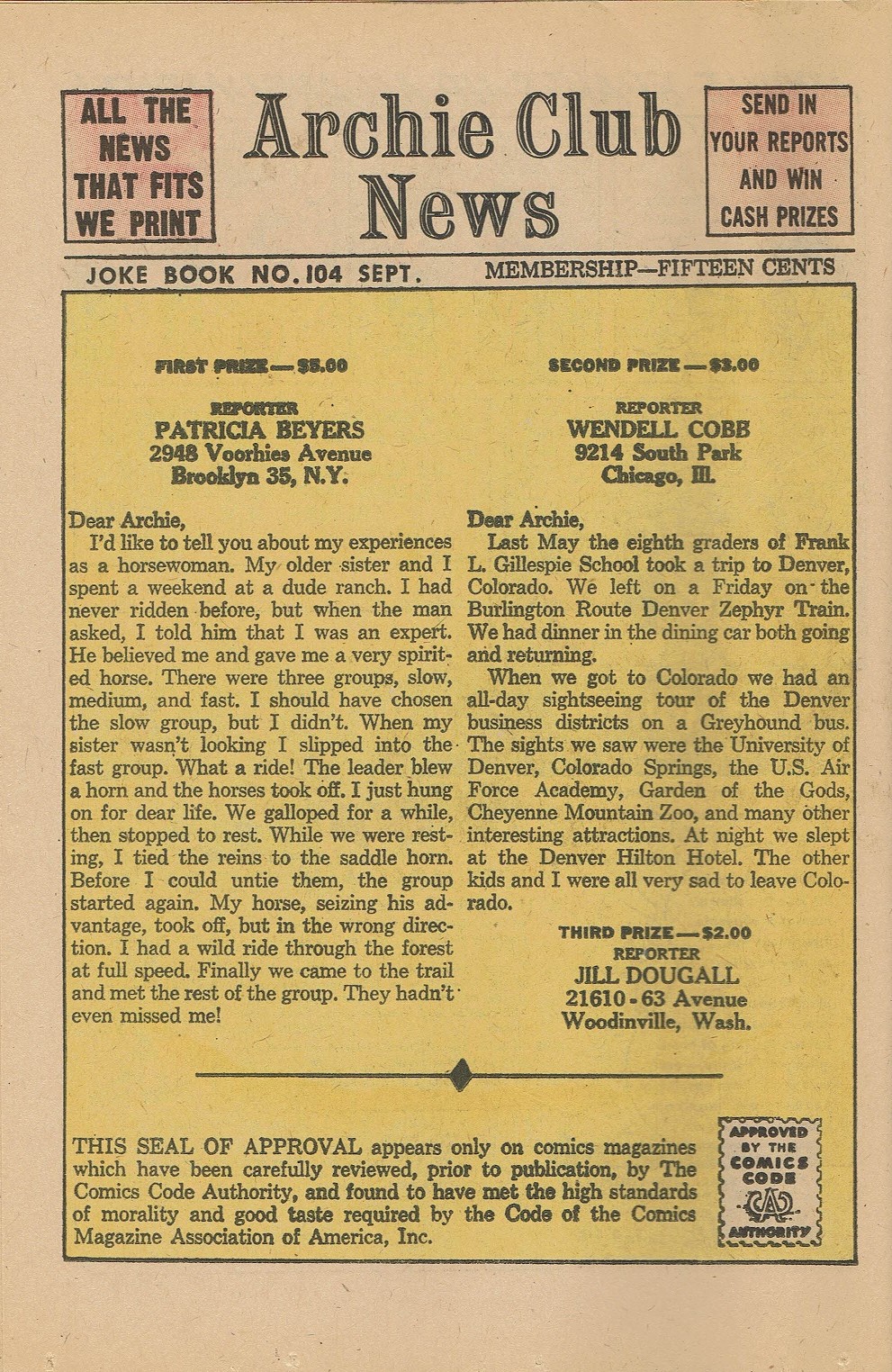 Read online Archie's Joke Book Magazine comic -  Issue #104 - 26