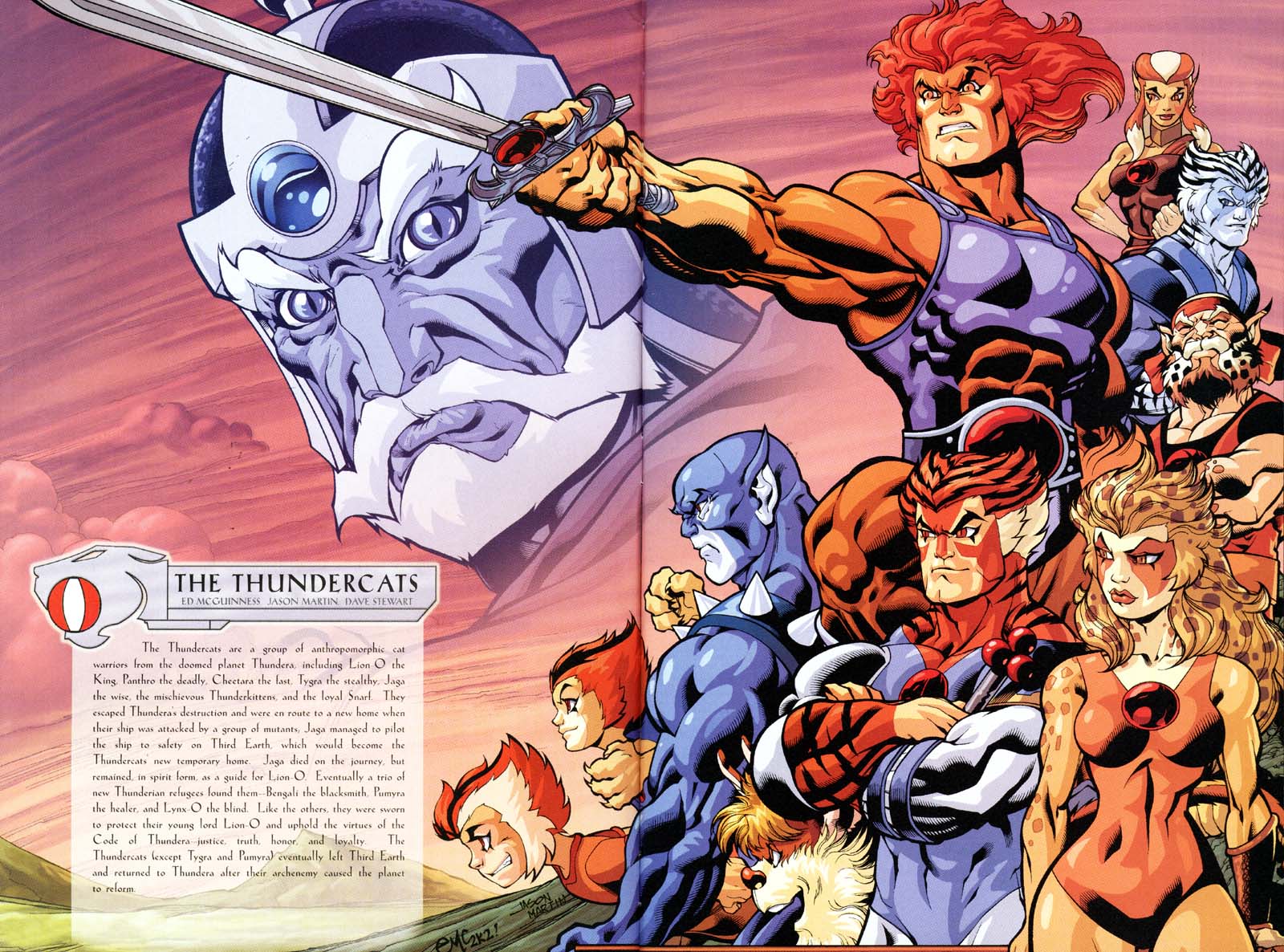 Read online ThunderCats Sourcebook comic -  Issue # Full - 5