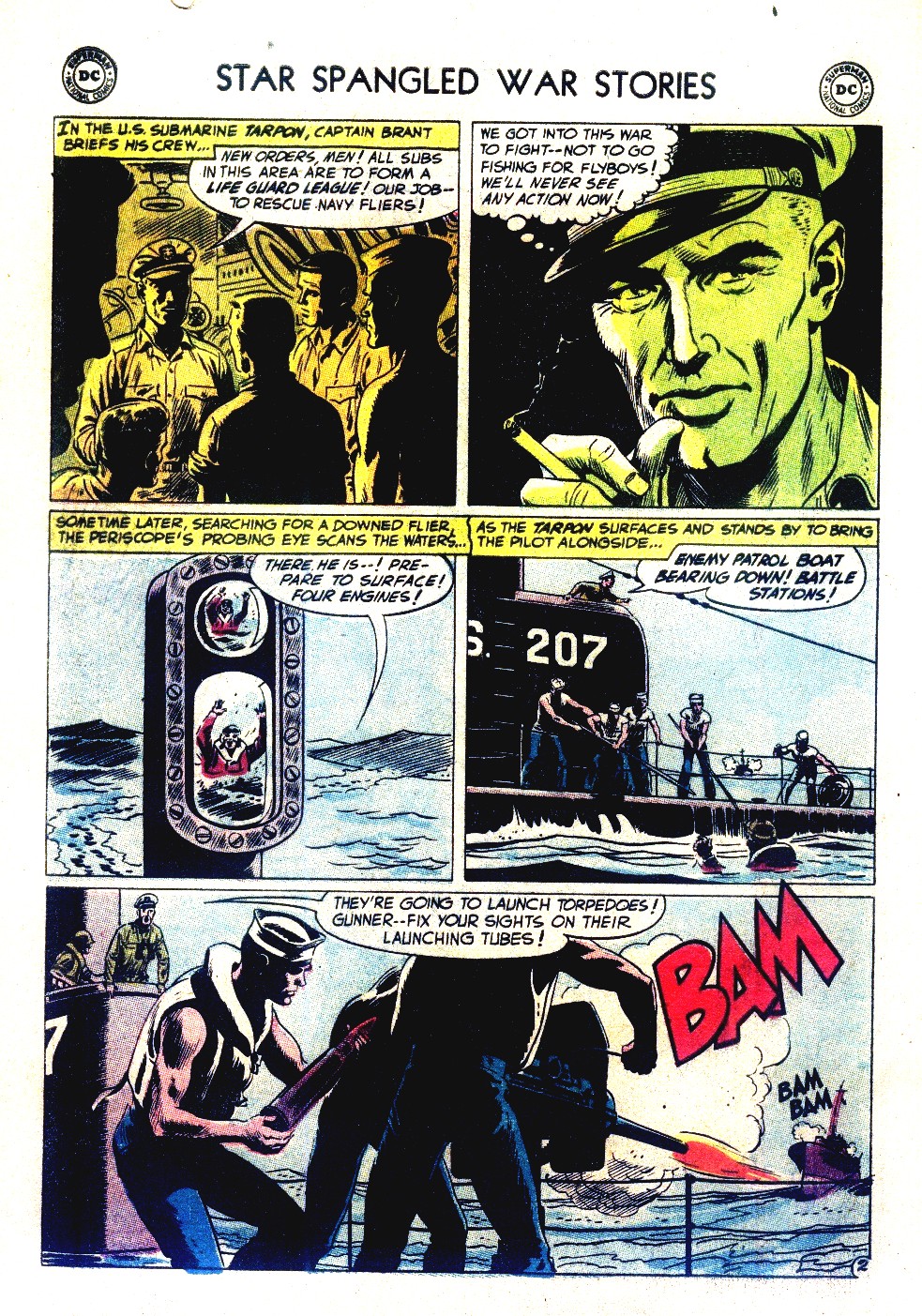 Read online Star Spangled War Stories (1952) comic -  Issue #57 - 28