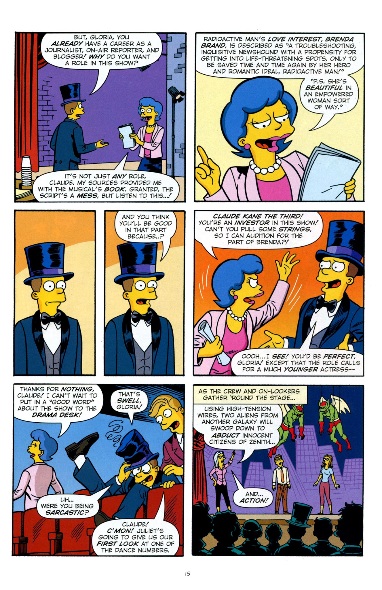 Read online Bongo Comics Presents Simpsons Super Spectacular comic -  Issue #14 - 17