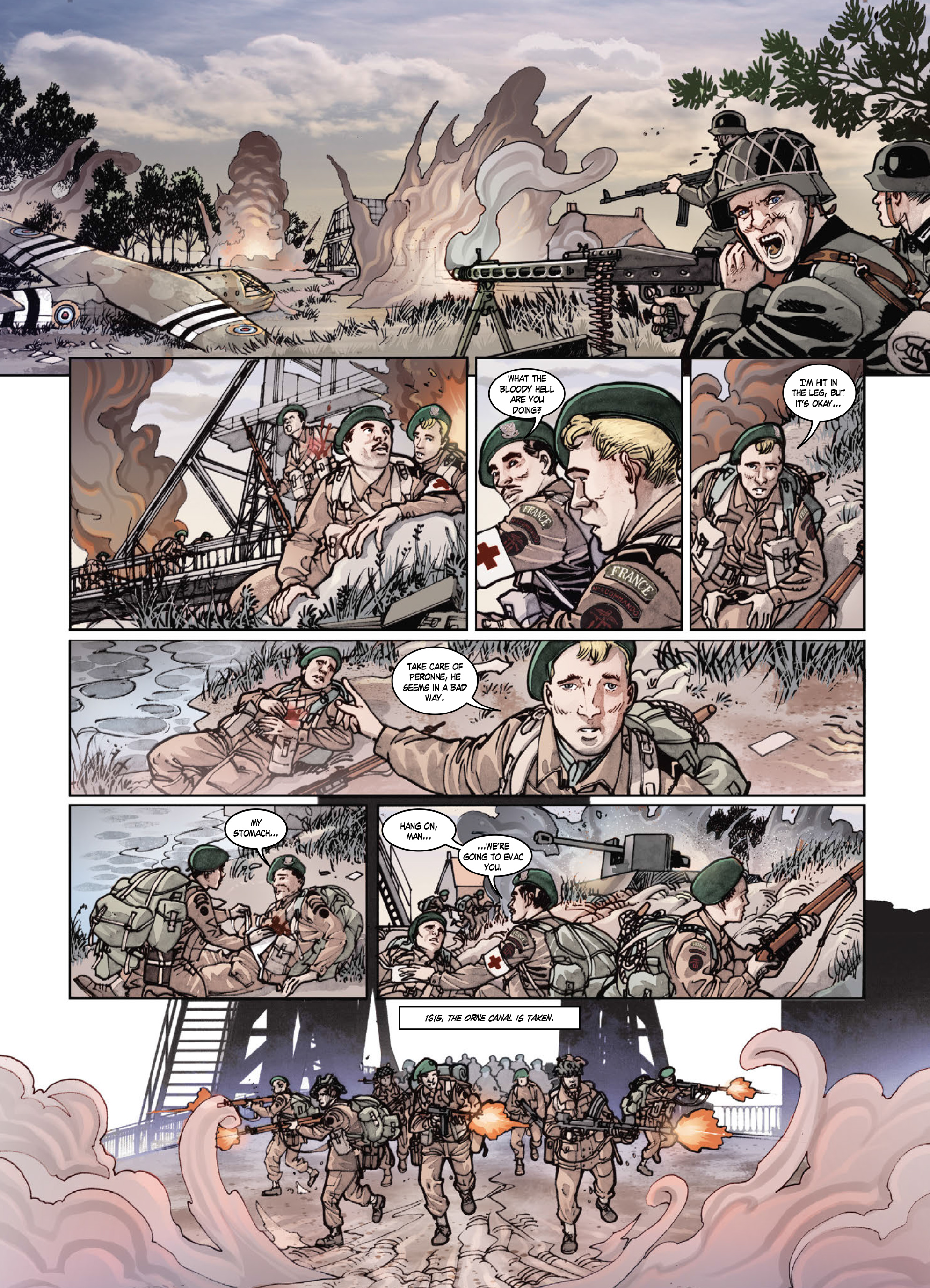 Read online Opération Overlord comic -  Issue #4 - 35