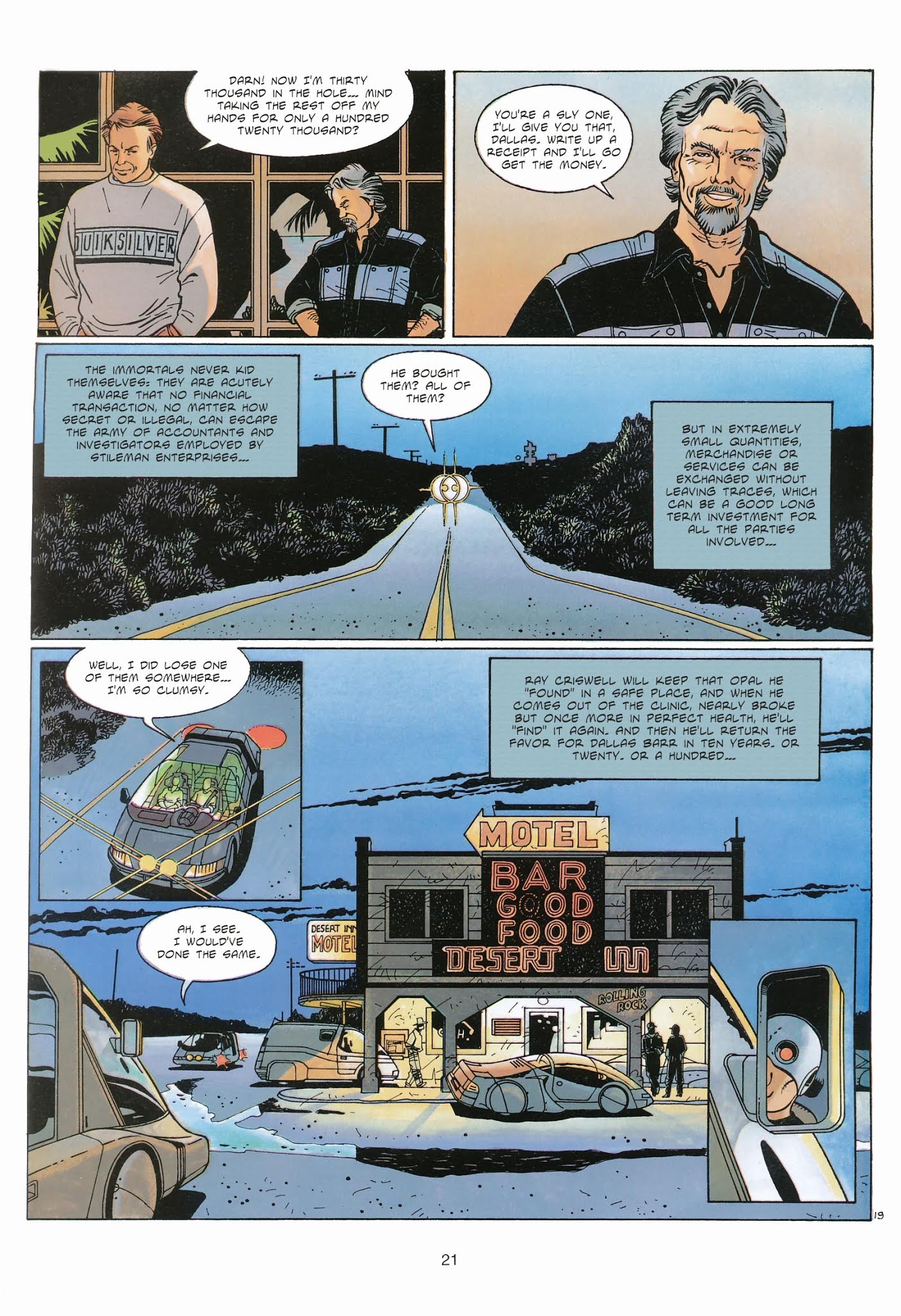 Read online Dallas Barr comic -  Issue #2 - 21