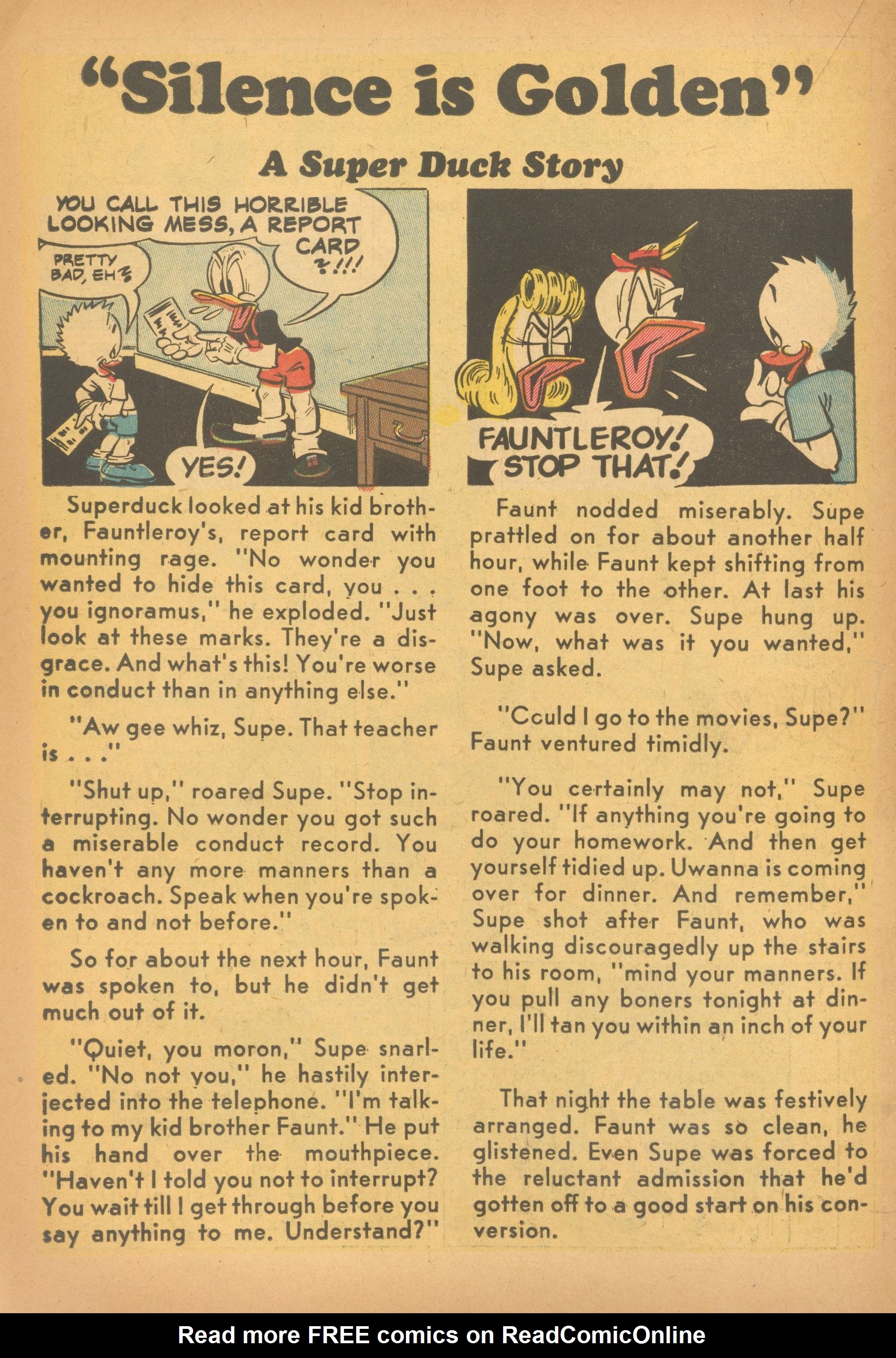 Read online Super Duck Comics comic -  Issue #58 - 18