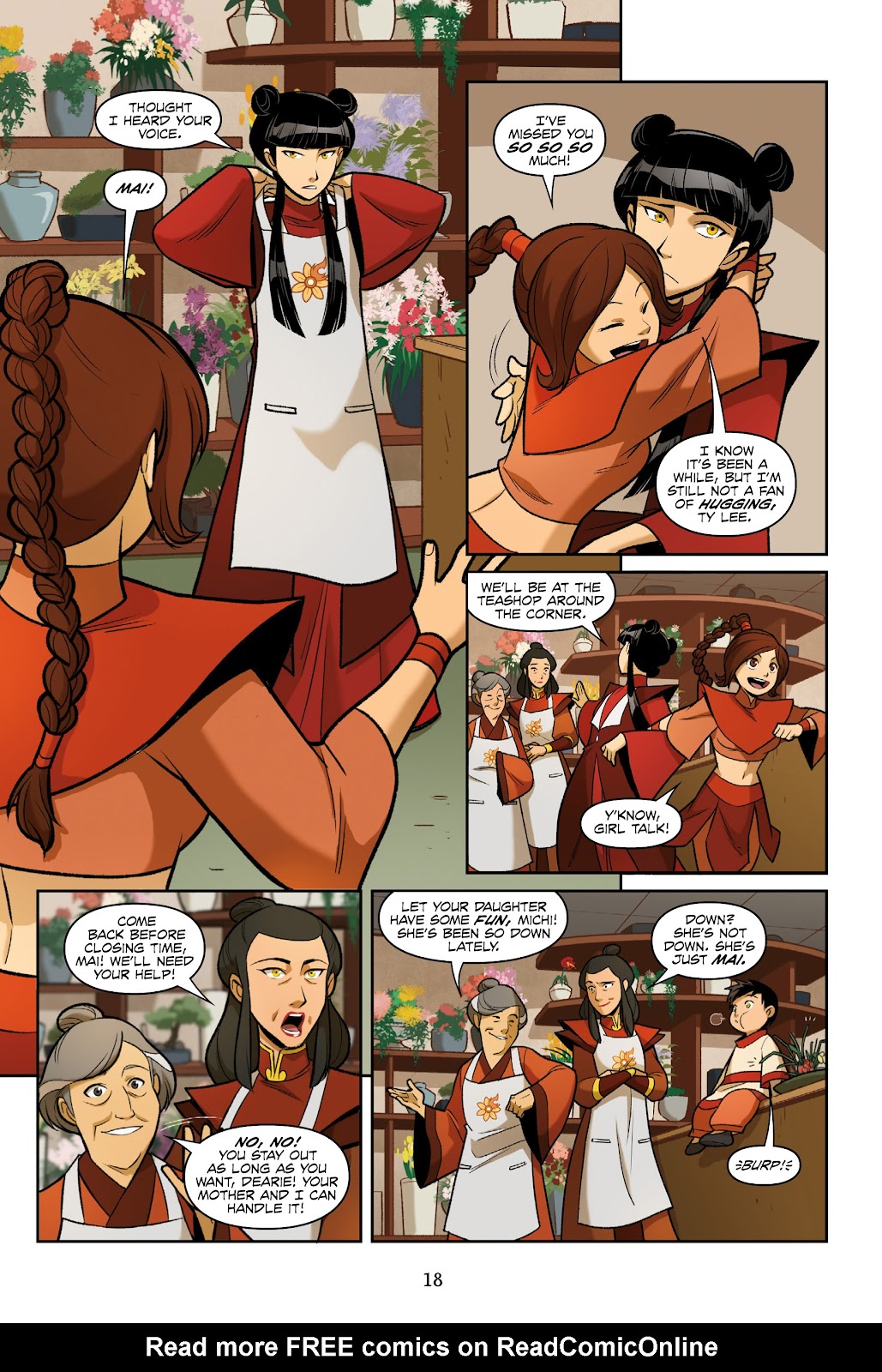 Nickelodeon Avatar: The Last Airbender - Smoke and Shadow issue Part 1 - Page 18