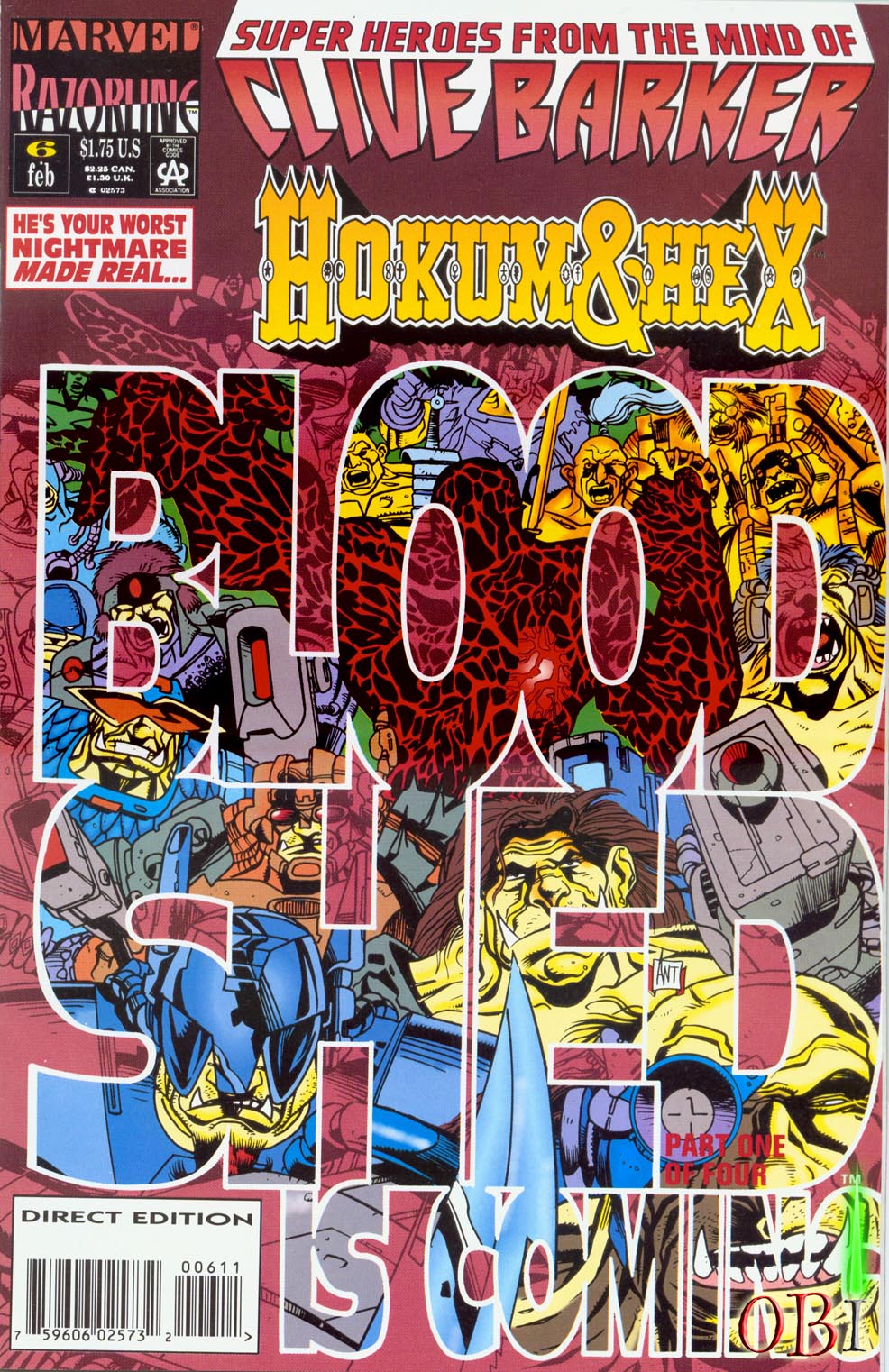 Read online Hokum & Hex comic -  Issue #6 - 1