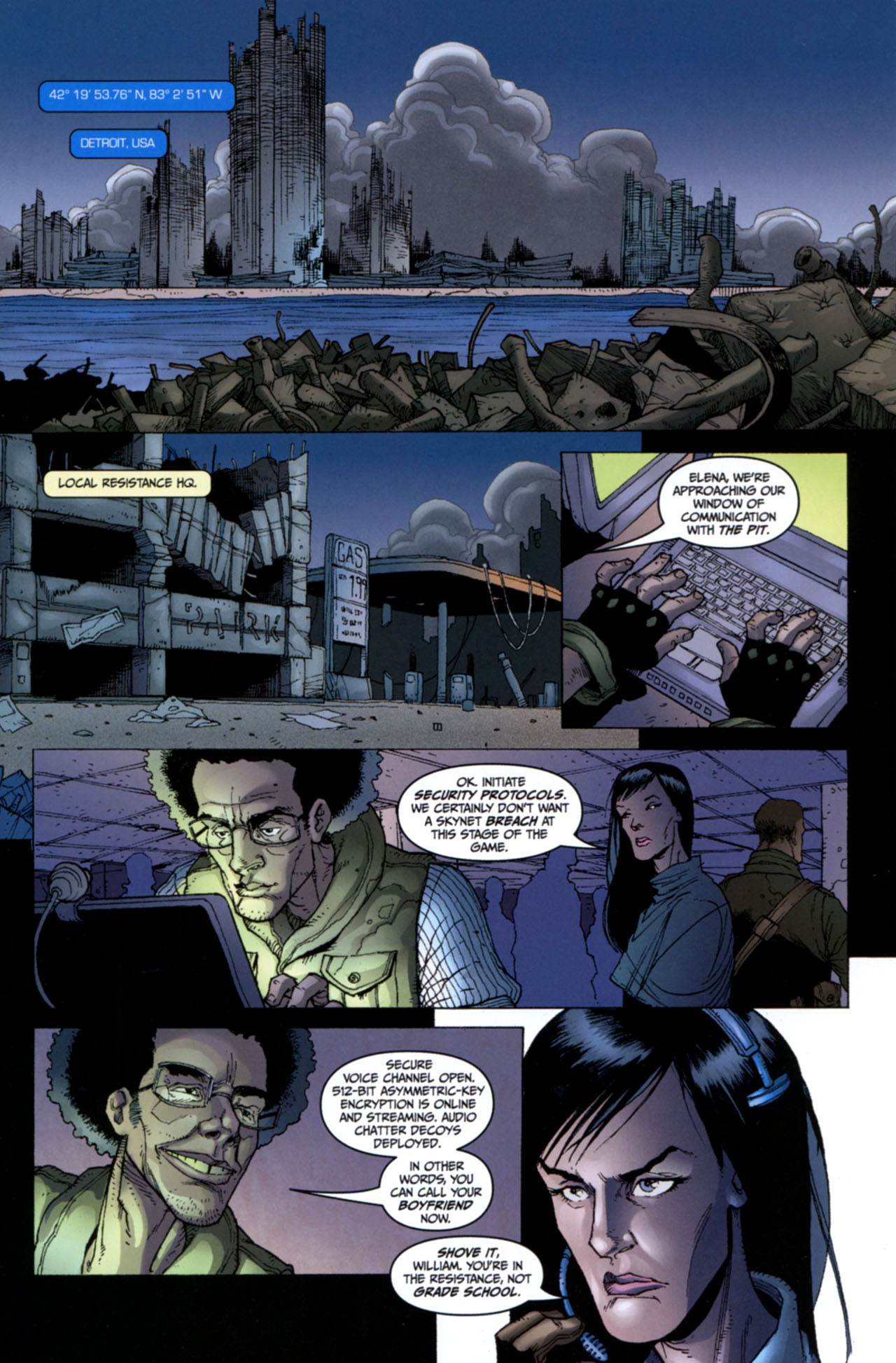 Read online Terminator: Salvation Movie Prequel comic -  Issue #1 - 6