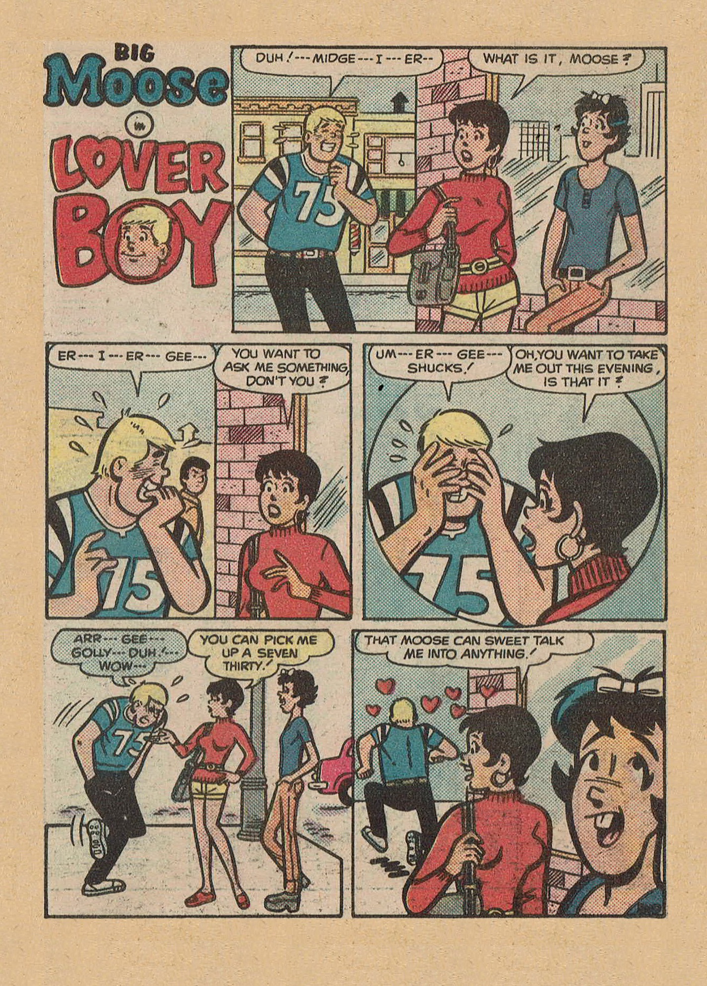 Read online Archie Annual Digest Magazine comic -  Issue #51 - 107