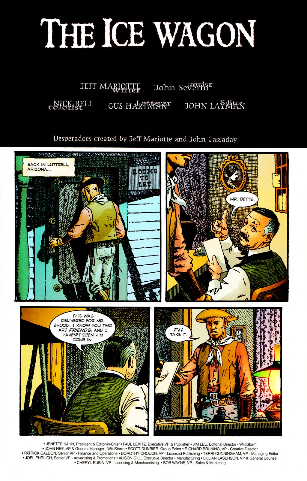 Read online Desperadoes: Quiet Of The Grave comic -  Issue #4 - 5