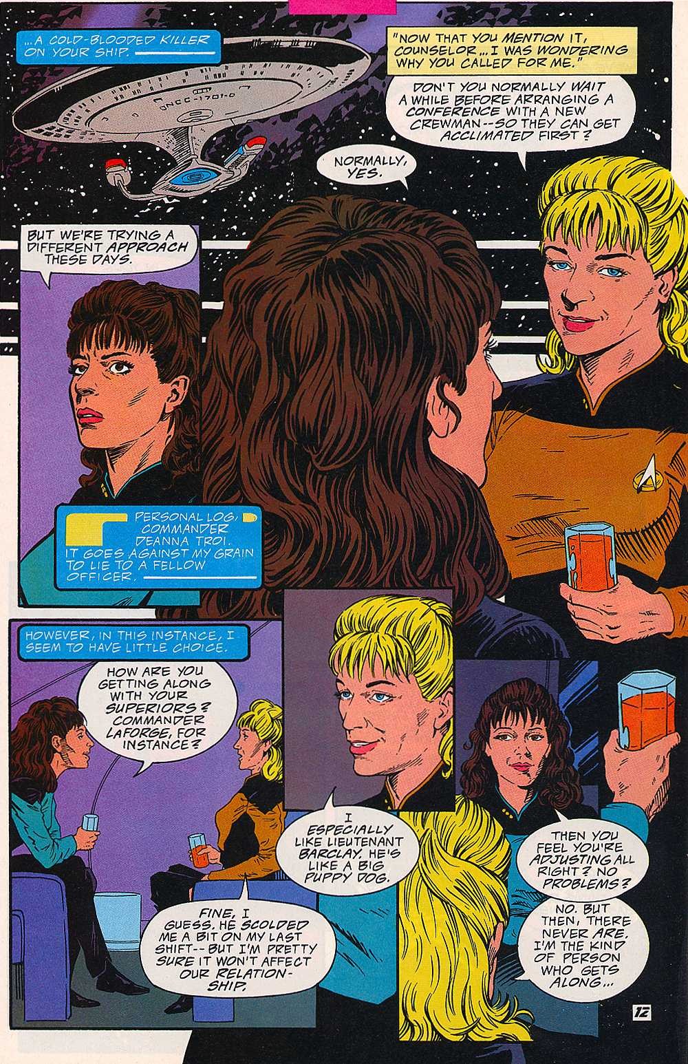 Read online Star Trek: The Next Generation (1989) comic -  Issue #76 - 13