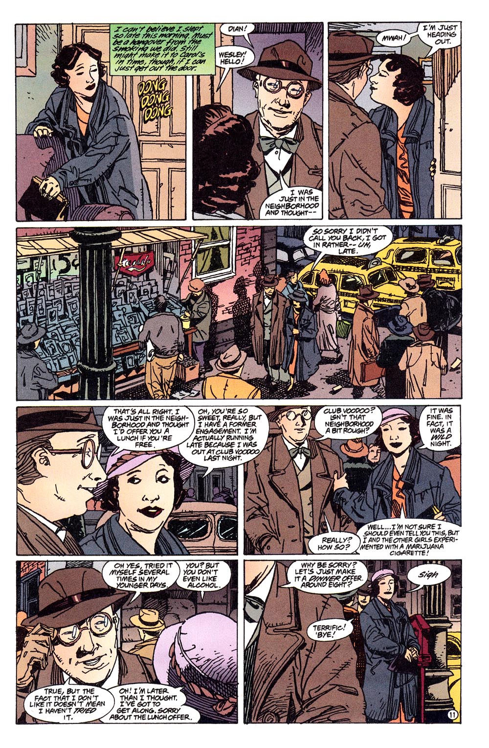 Sandman Mystery Theatre Issue #13 #14 - English 11
